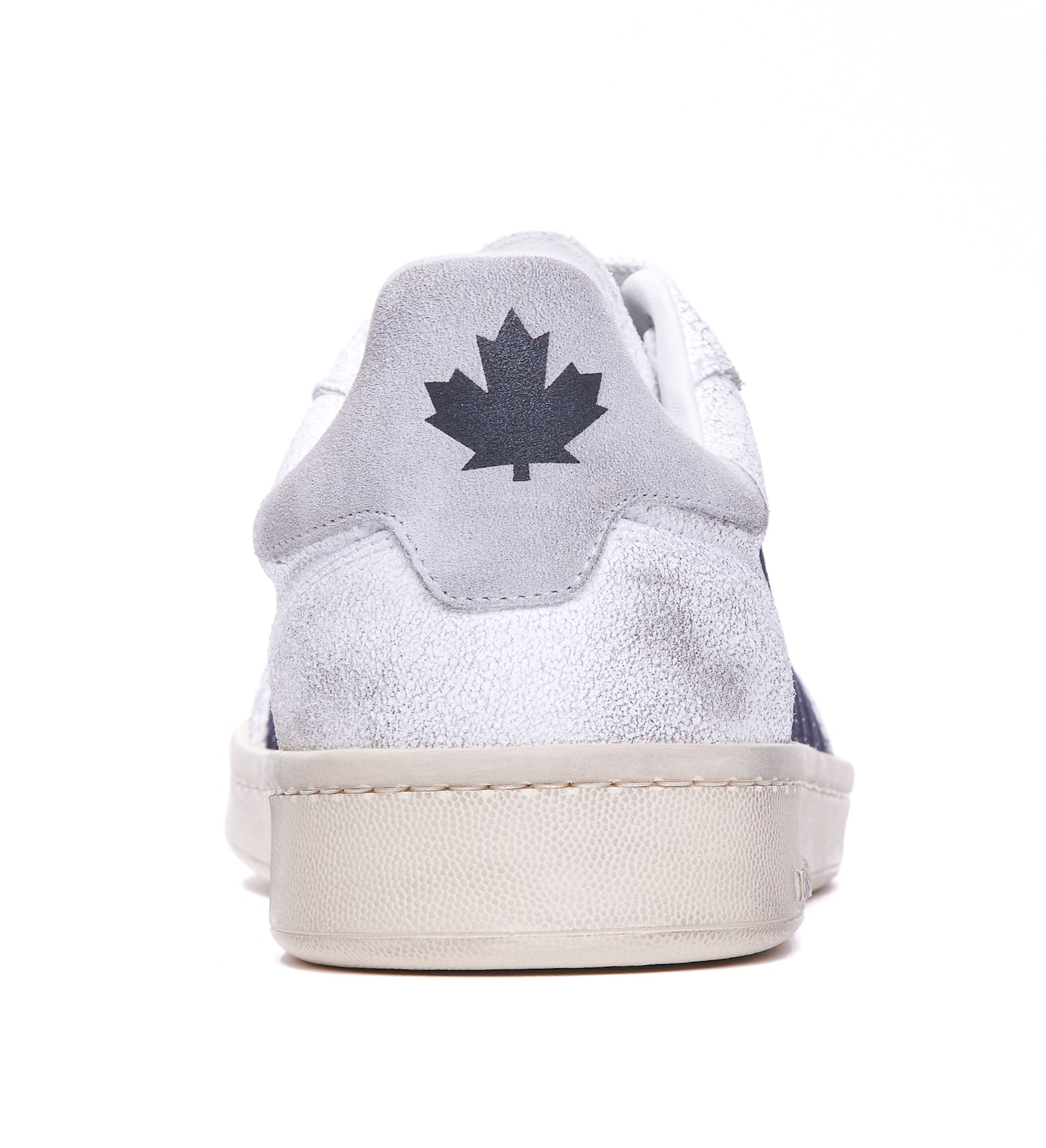 Shop Dsquared2 Boxer Sneakers In White