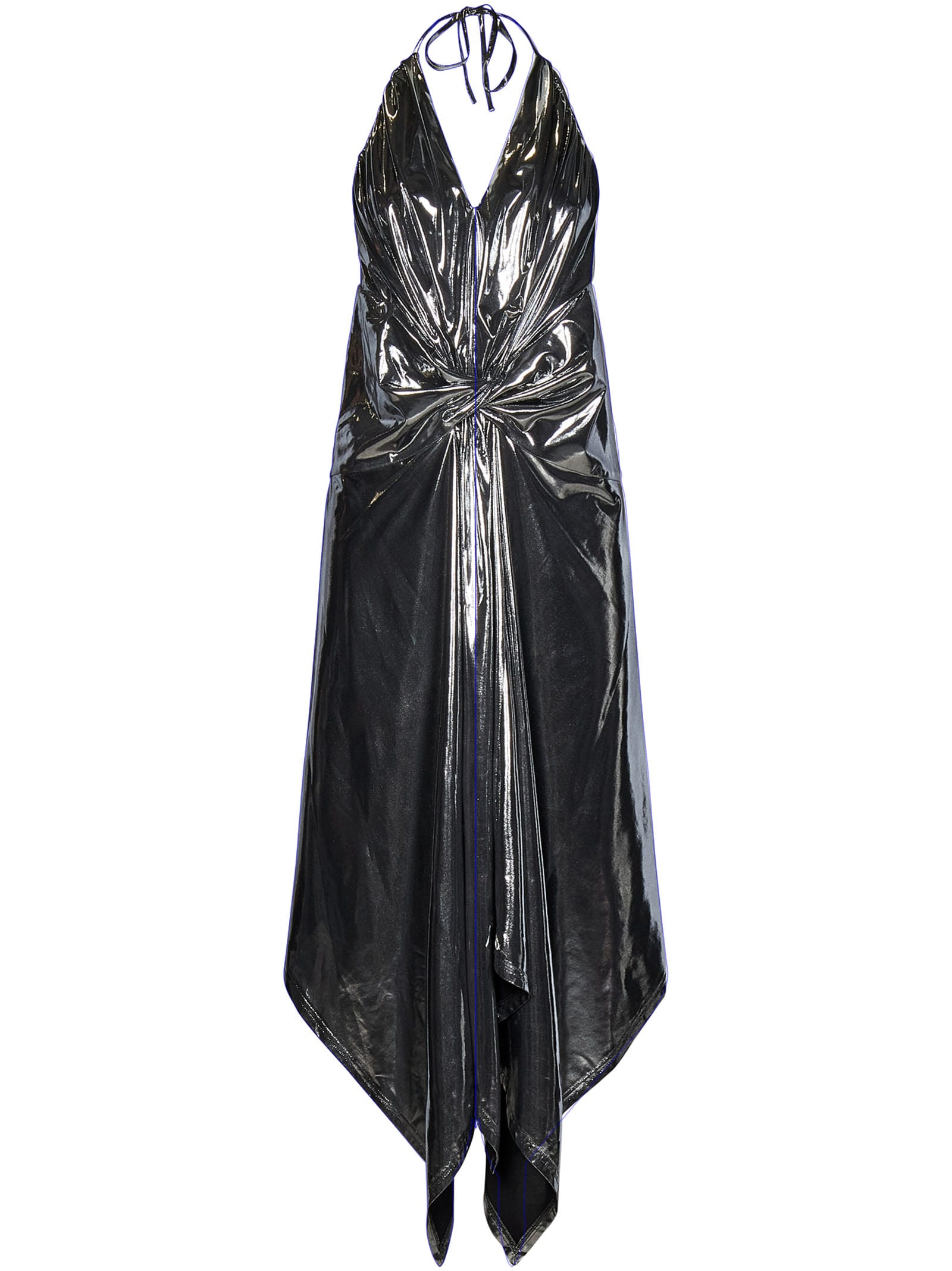 Alexandre Vauthier Long Dress In Silver