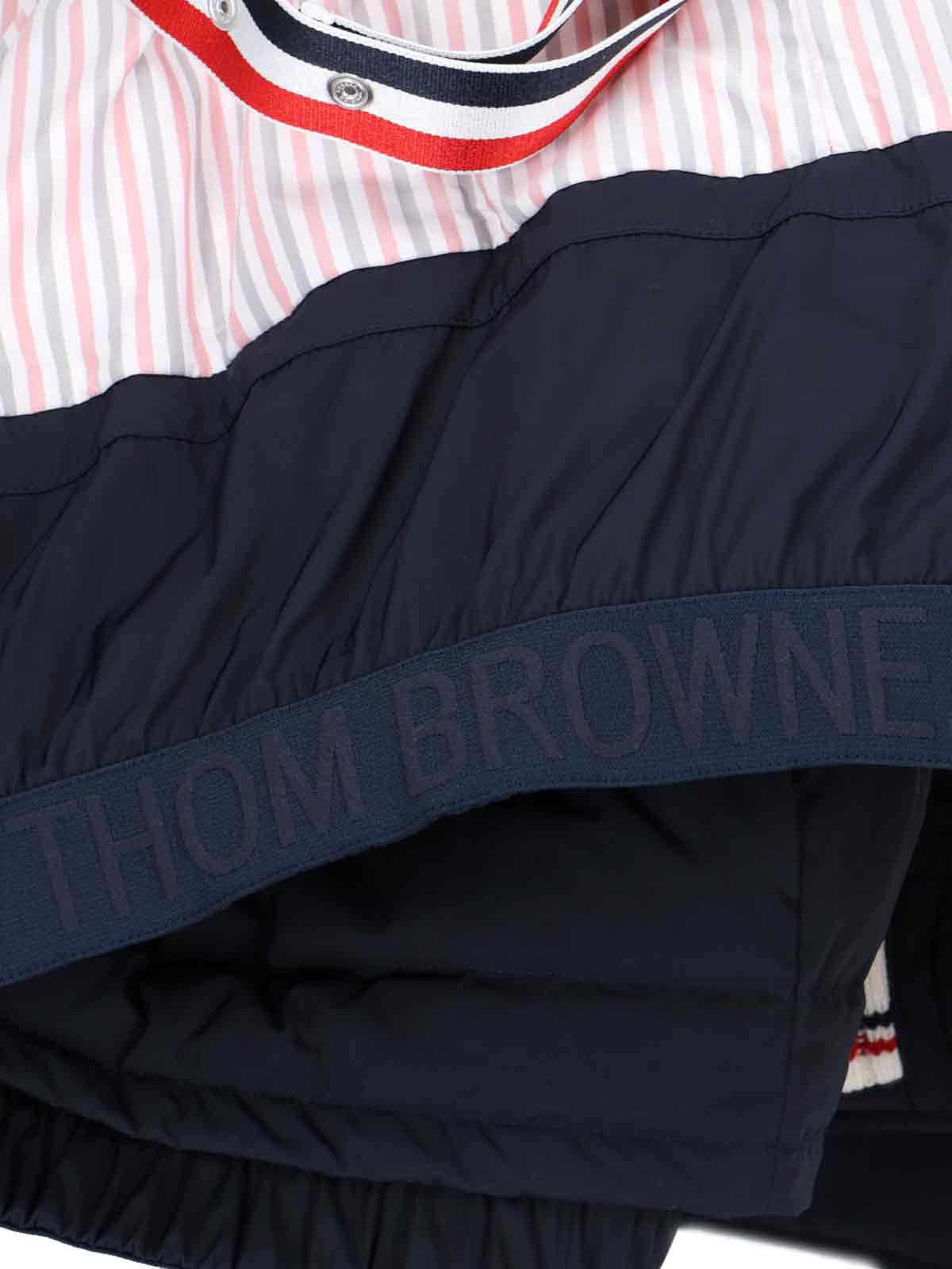 Shop Thom Browne 4-bar Vest In Blue