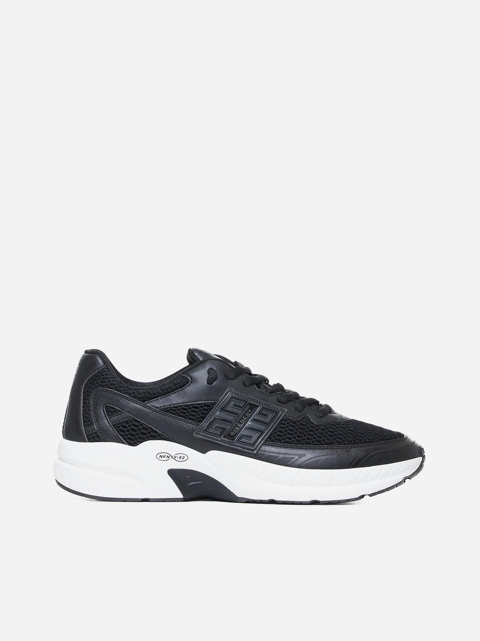 Nfnty-52 Mesh And Leather Sneakers