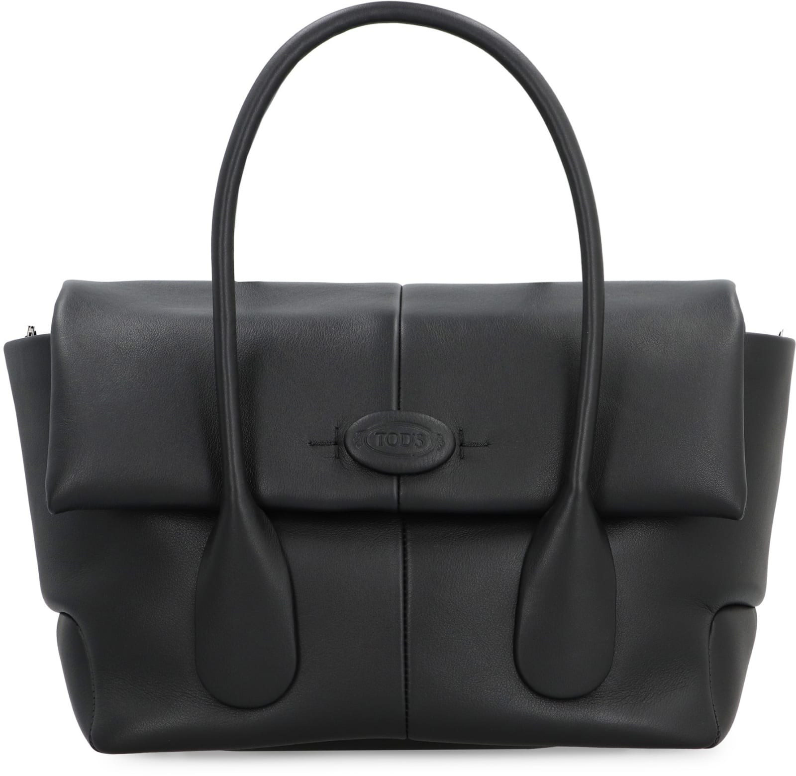 Shop Tod's Tods Di Bag Reverse Handbag In Black