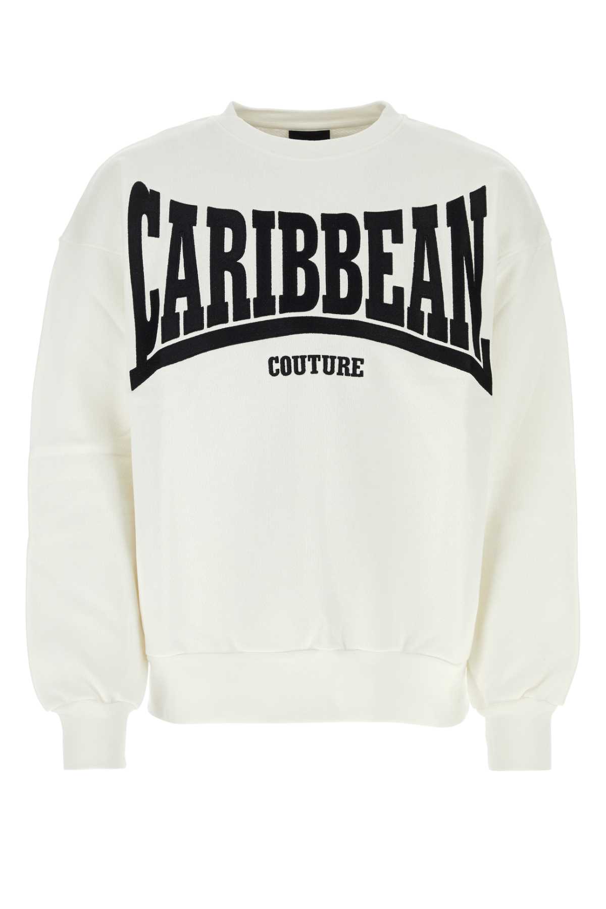 White Cotton Sweatshirt