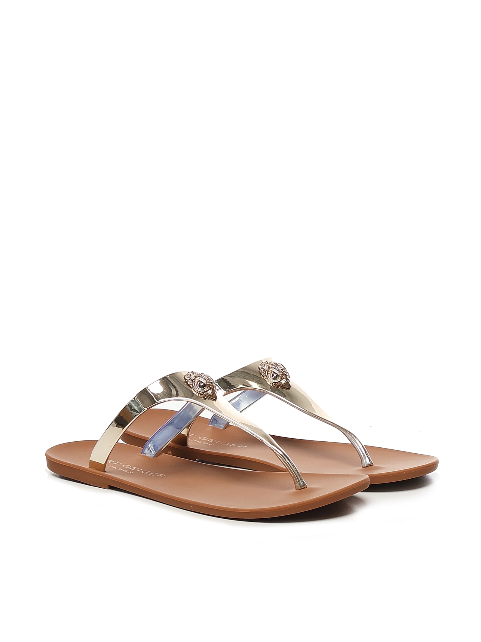 KURT GEIGER MADDISON T-BAR FLIP FLOPS