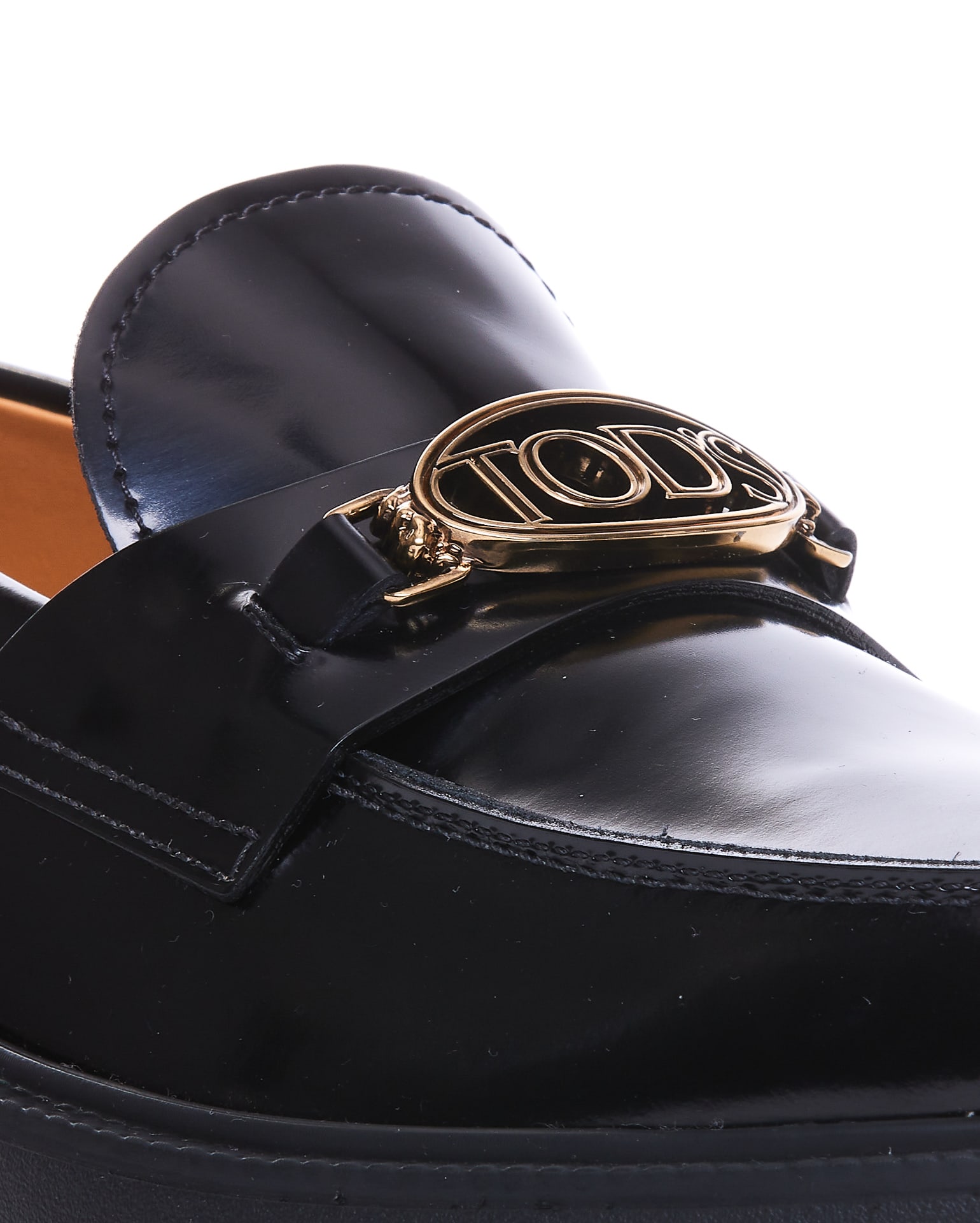 Shop Tod's Loafers In Black