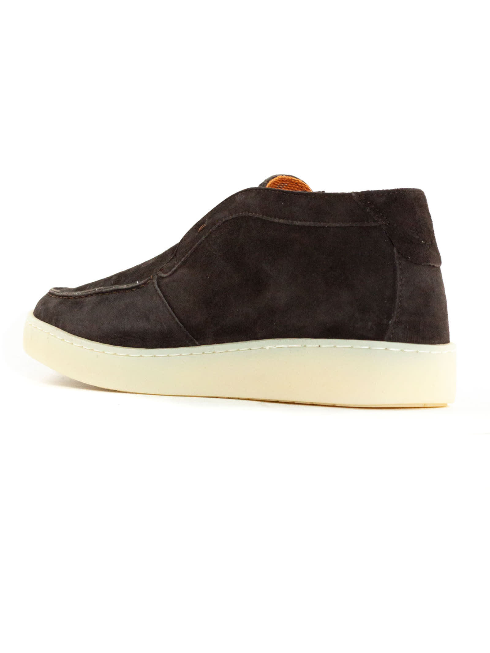 Shop Andrea Ventura St. Bart Zenit Brown Suede Ankle Boot