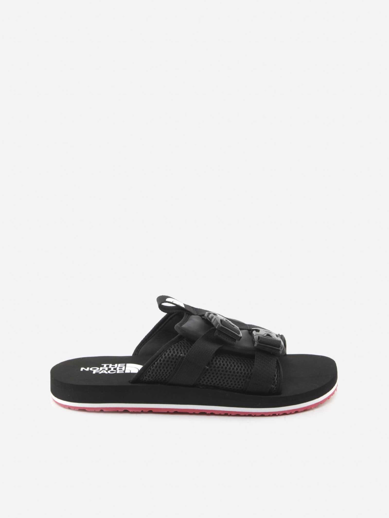 The North Face Black Sandals With Technical Fabric Buckles