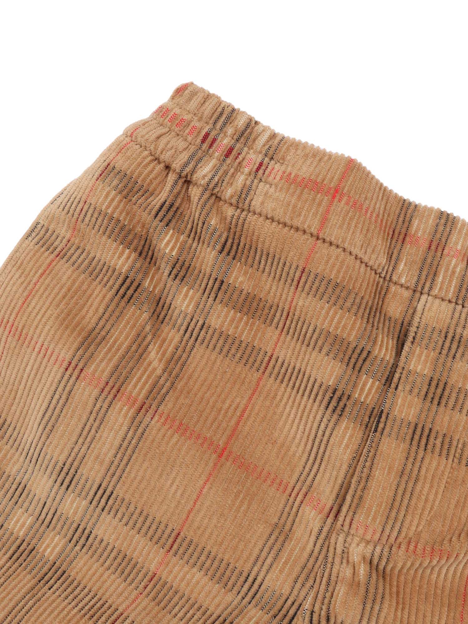 Burberry Kid Boy Casl Trsrs In Brown