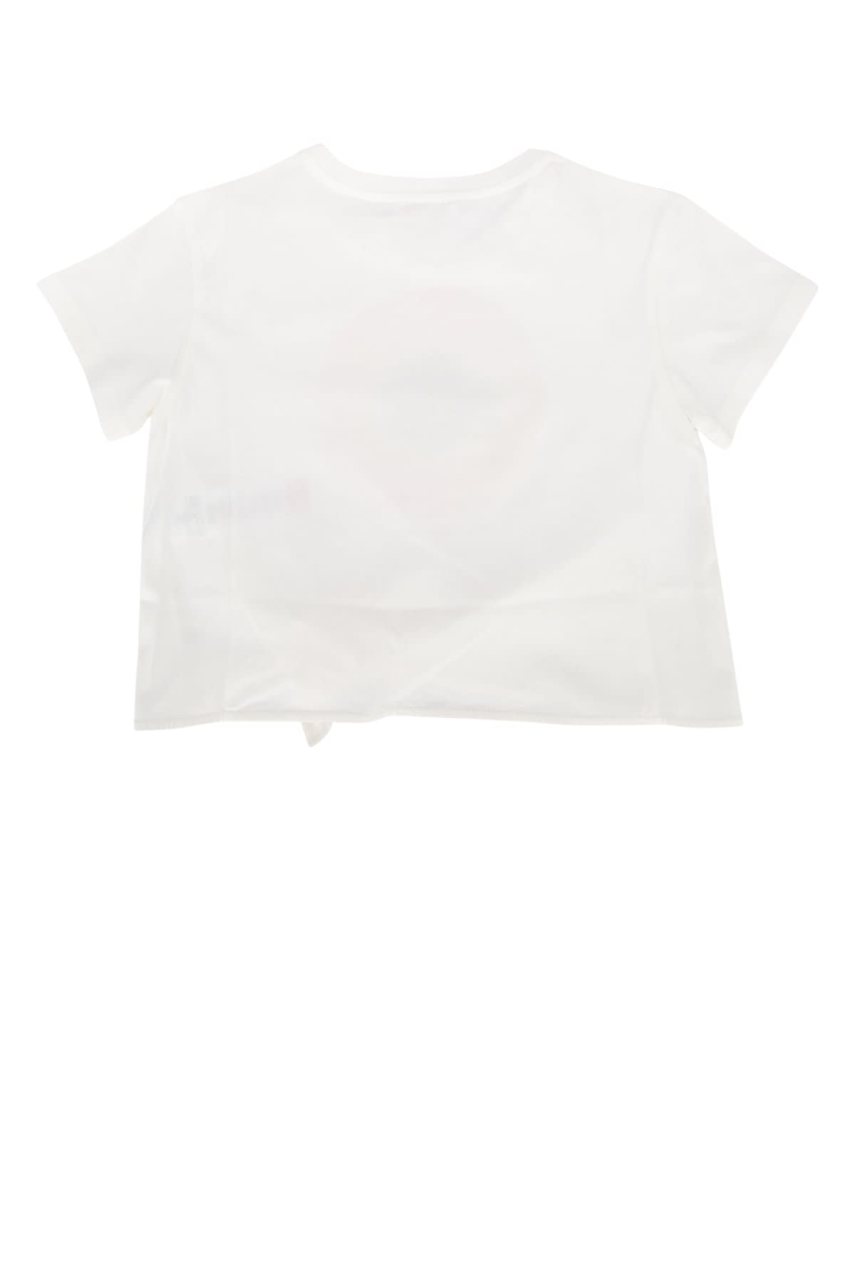 Shop Chloé T-shirt In Biancosporco