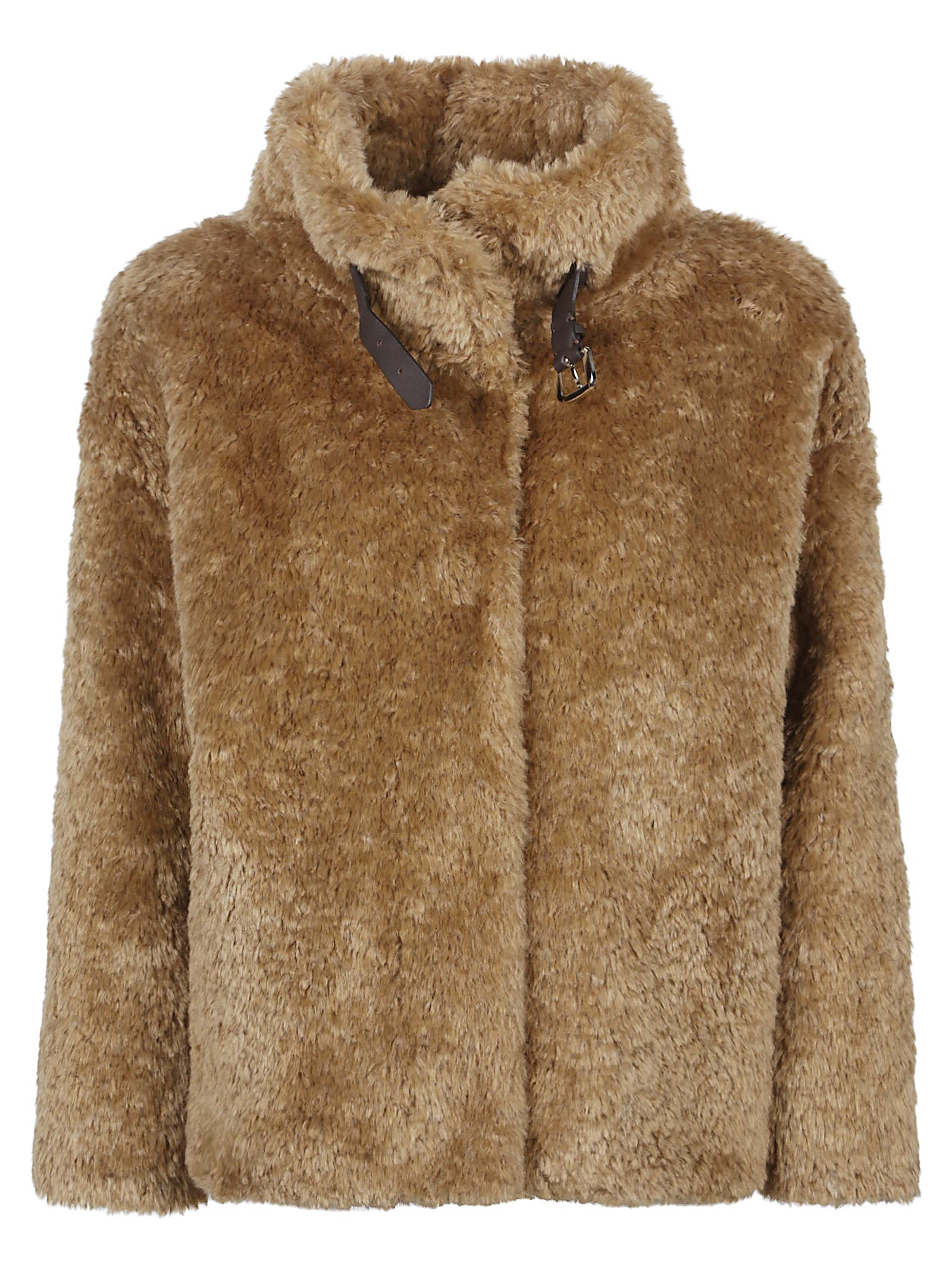 Herno Soft Faux Fur Coat - Herno - Modalova