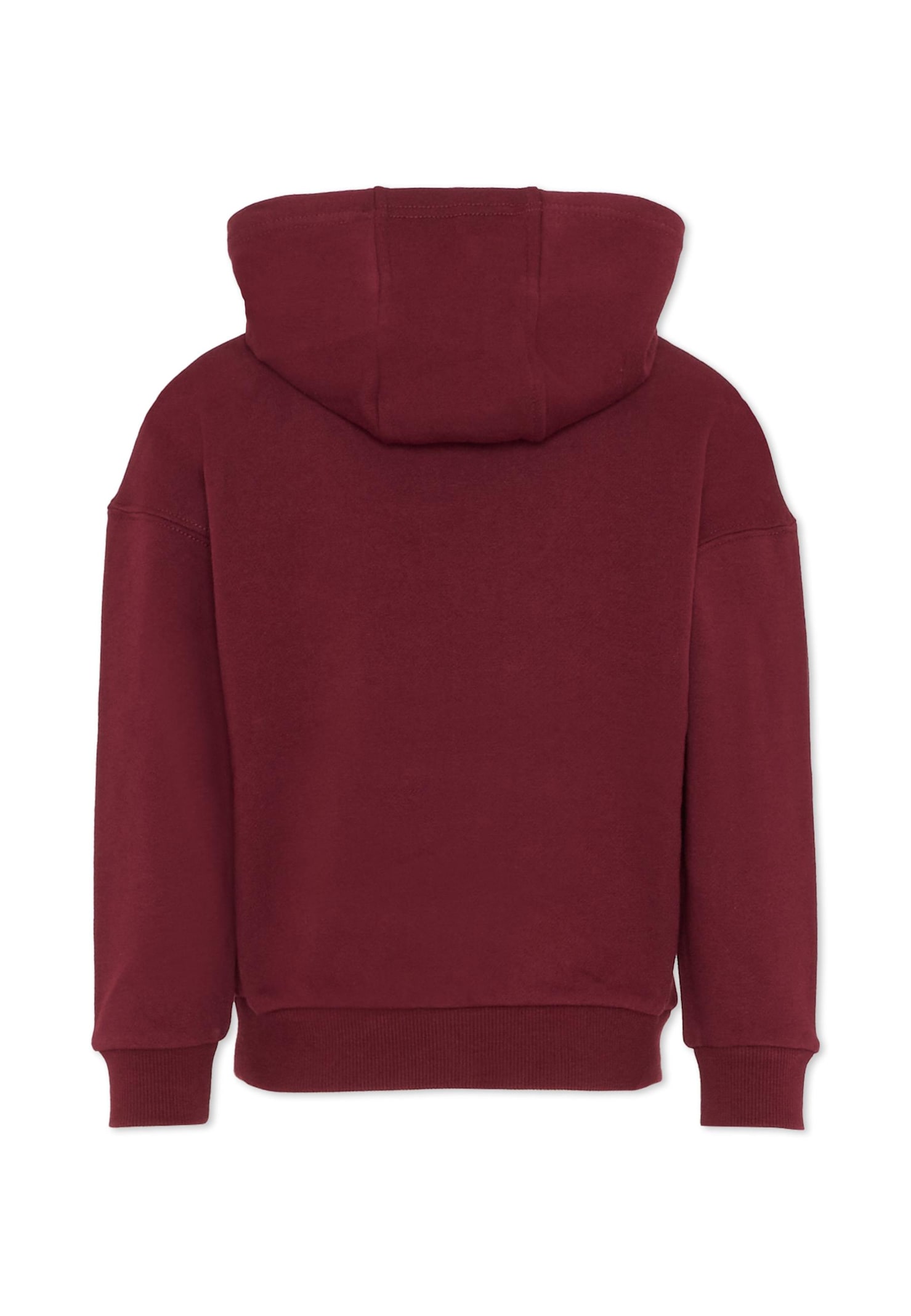 Timberland Burgundy Sweatshirt For Boy With Logo In Burgundy