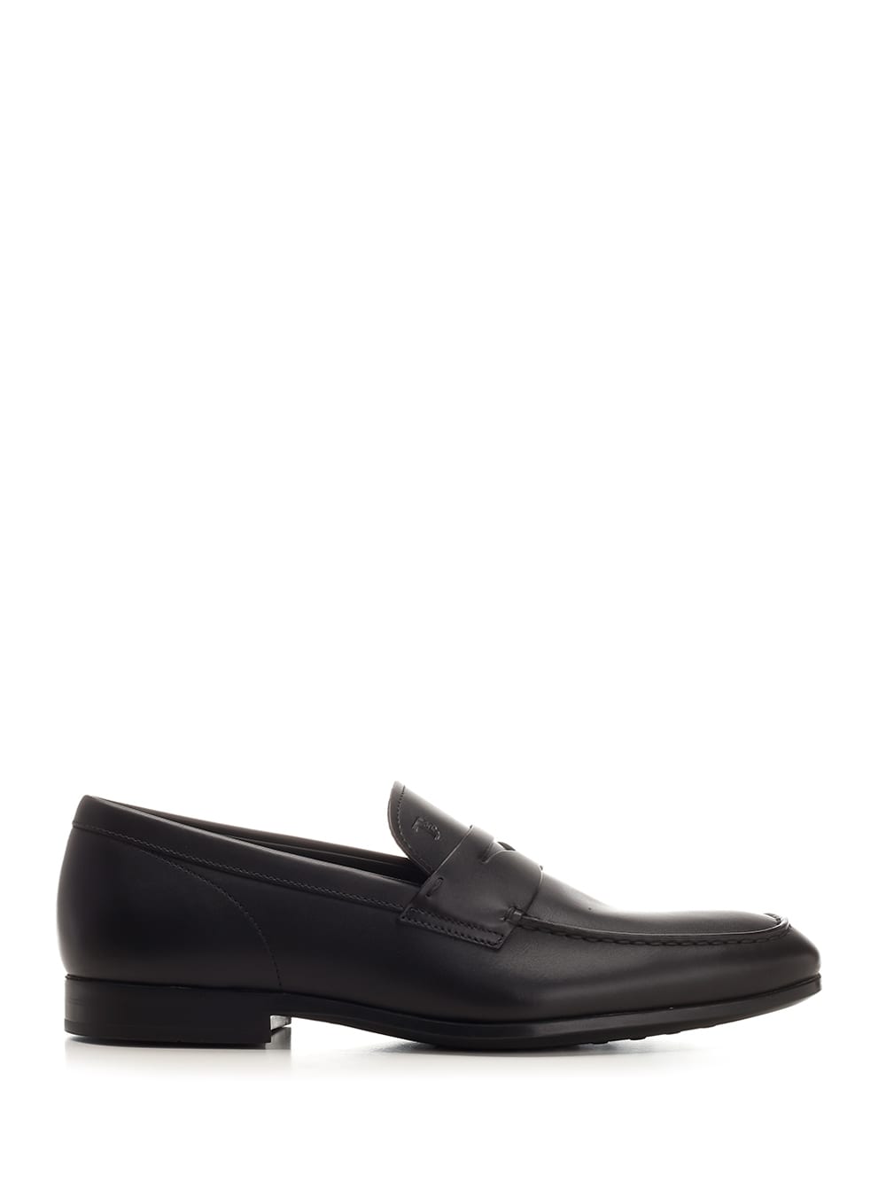 Shop Tod's Classic Loafer In Nero