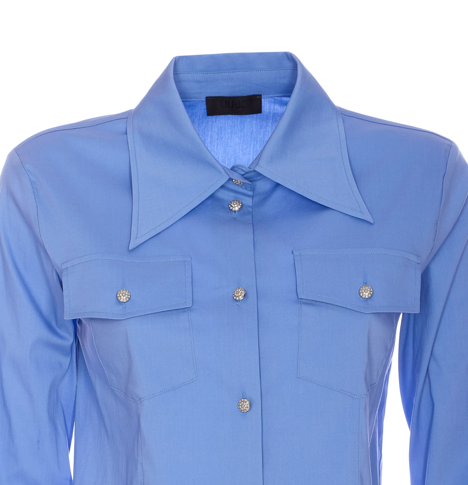 Liu •jo Liu Jo Shirts In Blue