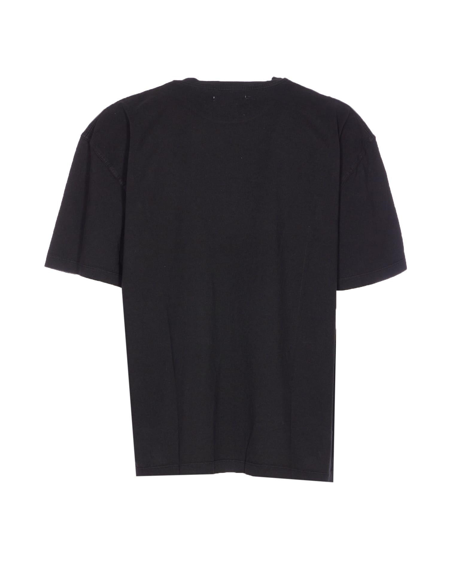 Ih Nom Uh Nit Crewneck Short Sleeve Straight Hem T-shirt In Black
