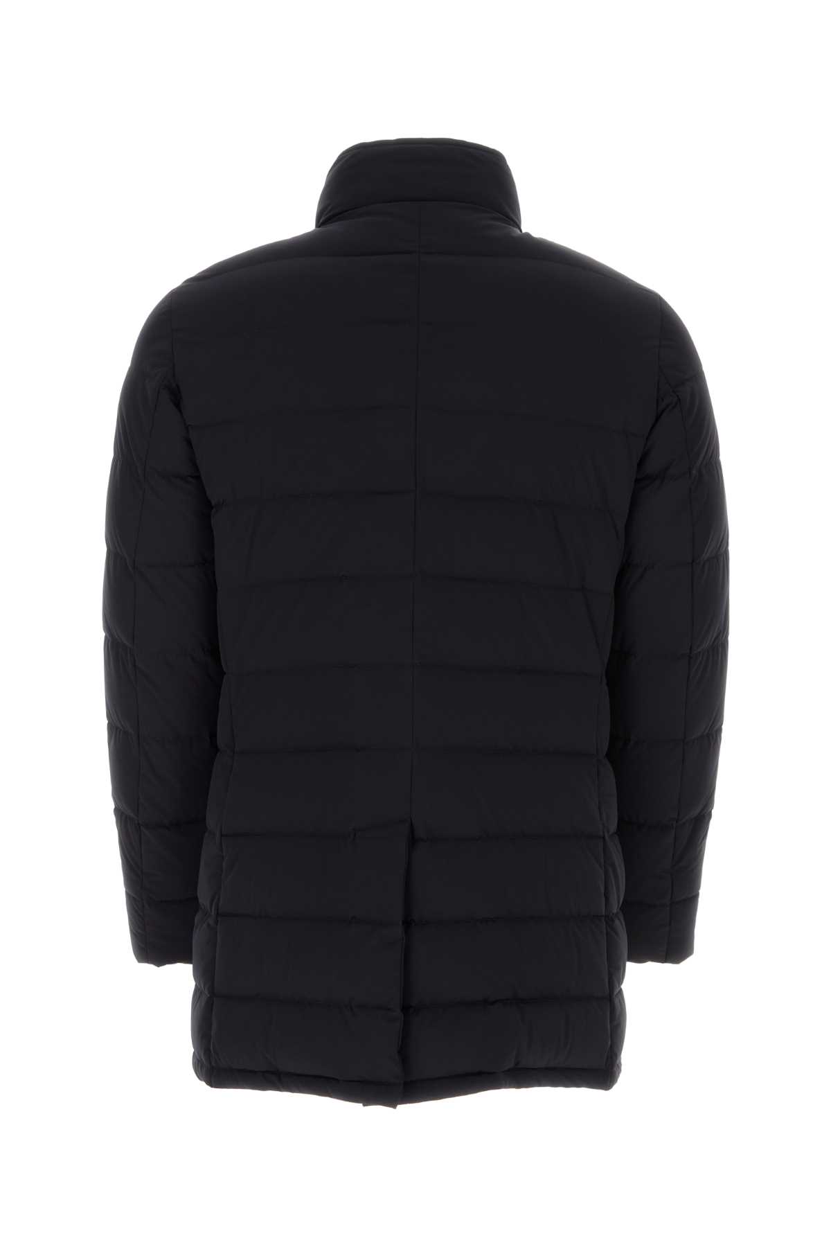 Shop Moorer Midnight Blue Nylon Blend Calegari-kn Down Jacket In Darkblu