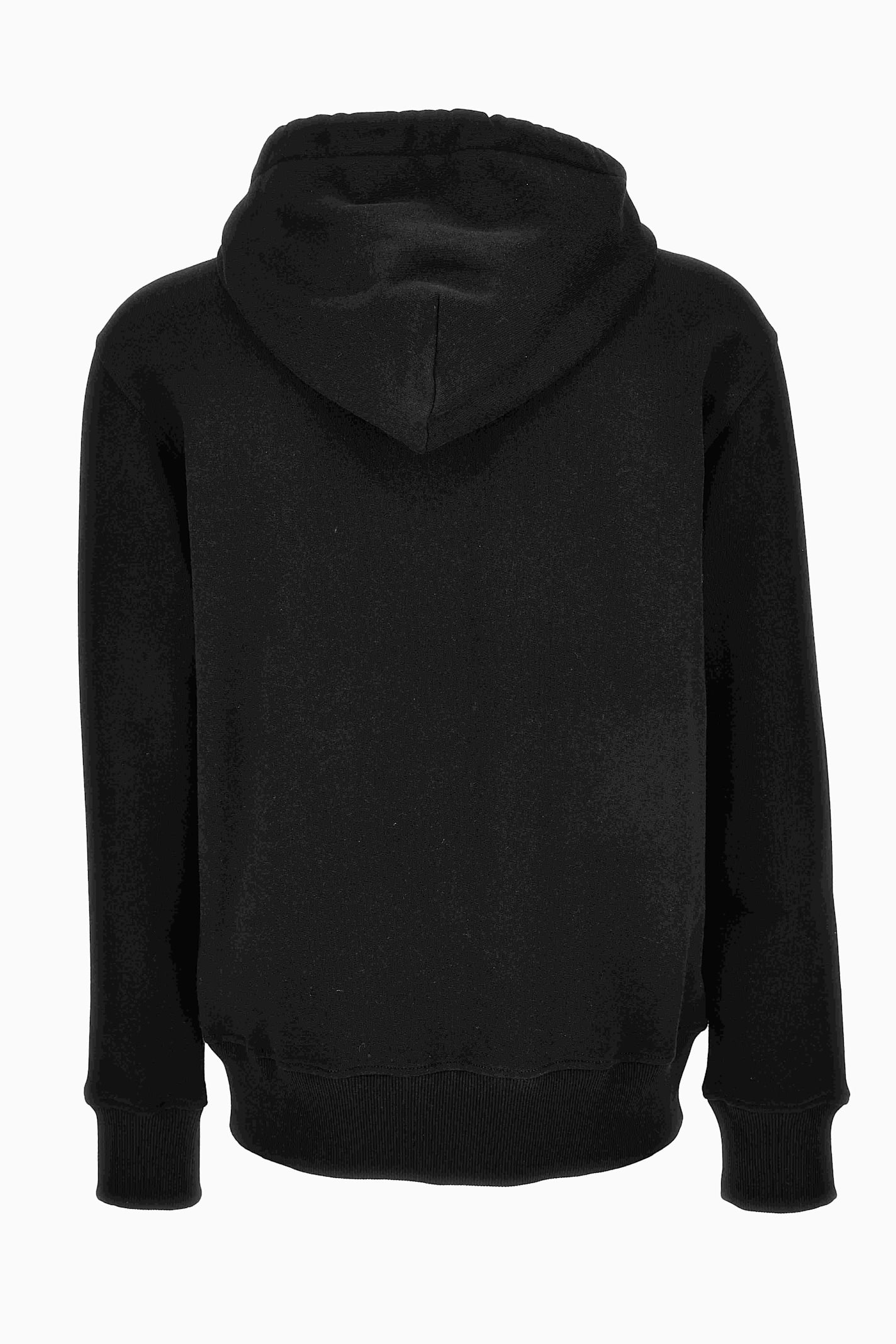 Shop Versace Jeans Couture Hoodie In Black