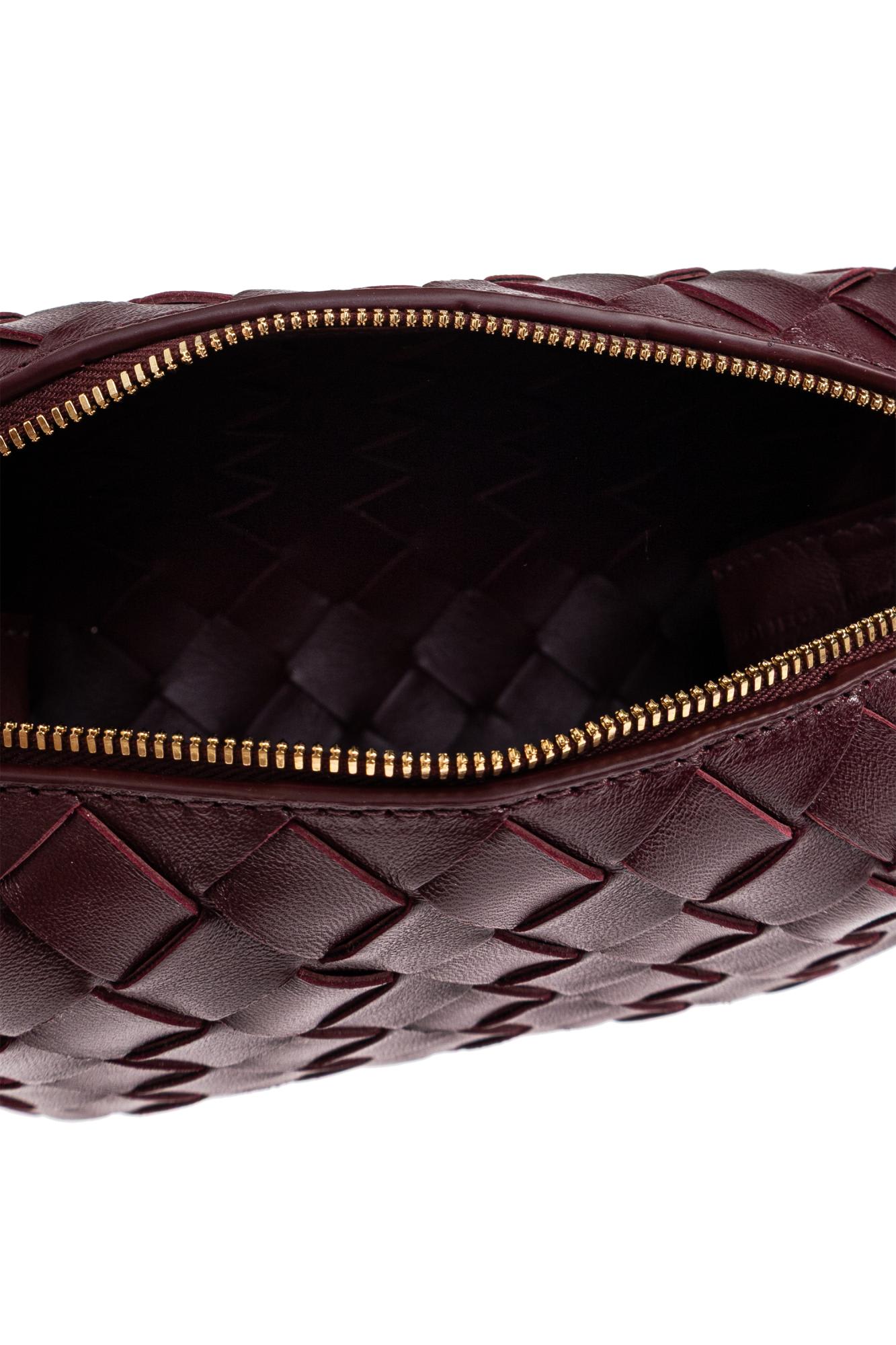 Bottega Veneta Shoulder Bag Loop Mini In Burgundy