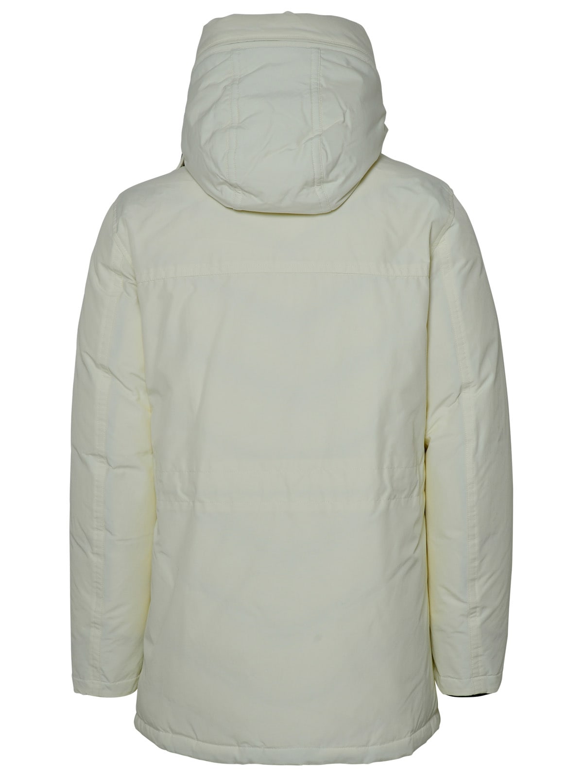 Shop Woolrich Arctic Evolution White Ramar Parka In Bianco