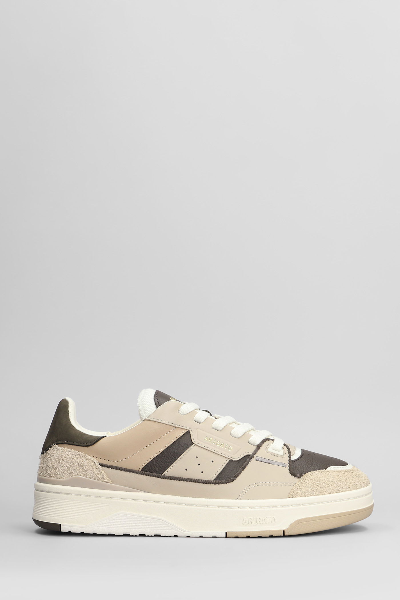 Axel Arigato Clay Sneaker Sneakers In Beige Leather In Sand