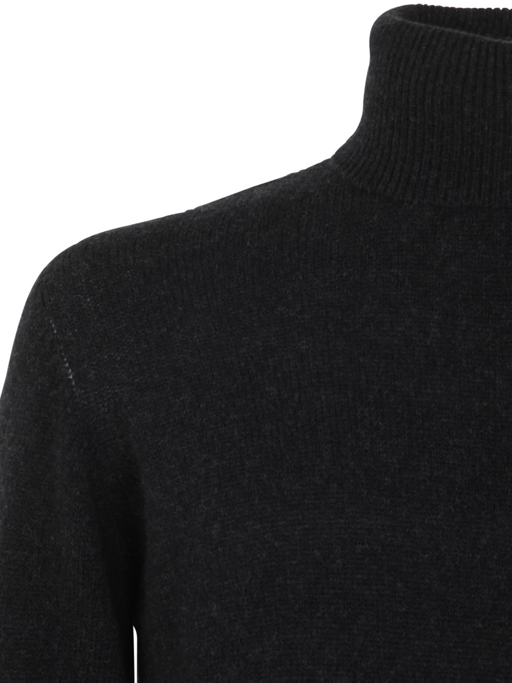 Shop Nuur Turtle Neck Sweater In Black