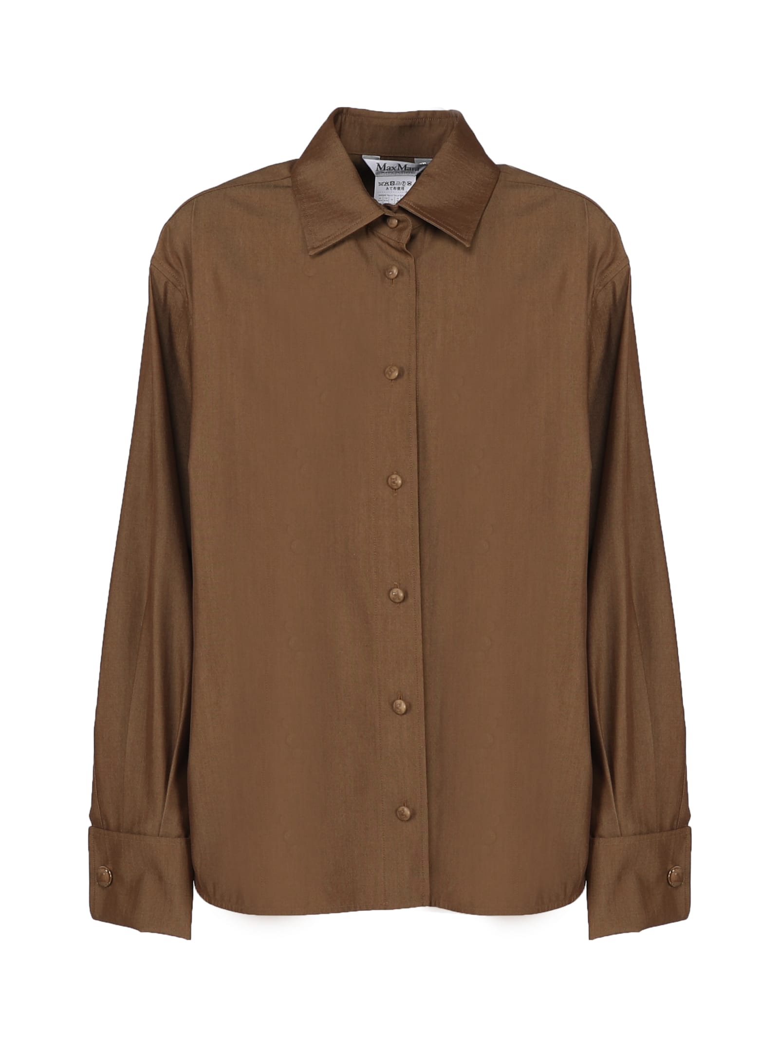 Max Mara Silk Twill Shirt