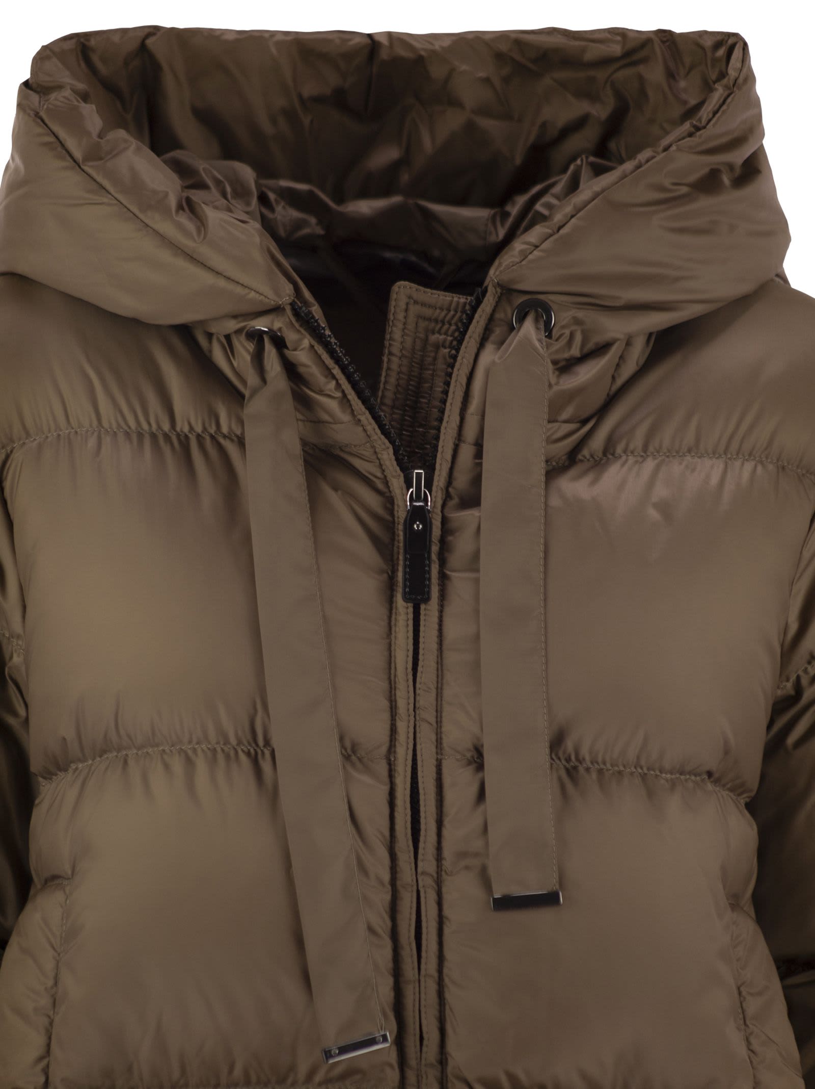 Max Mara The Cube Seia - Drip-proof Canvas Down Jacket