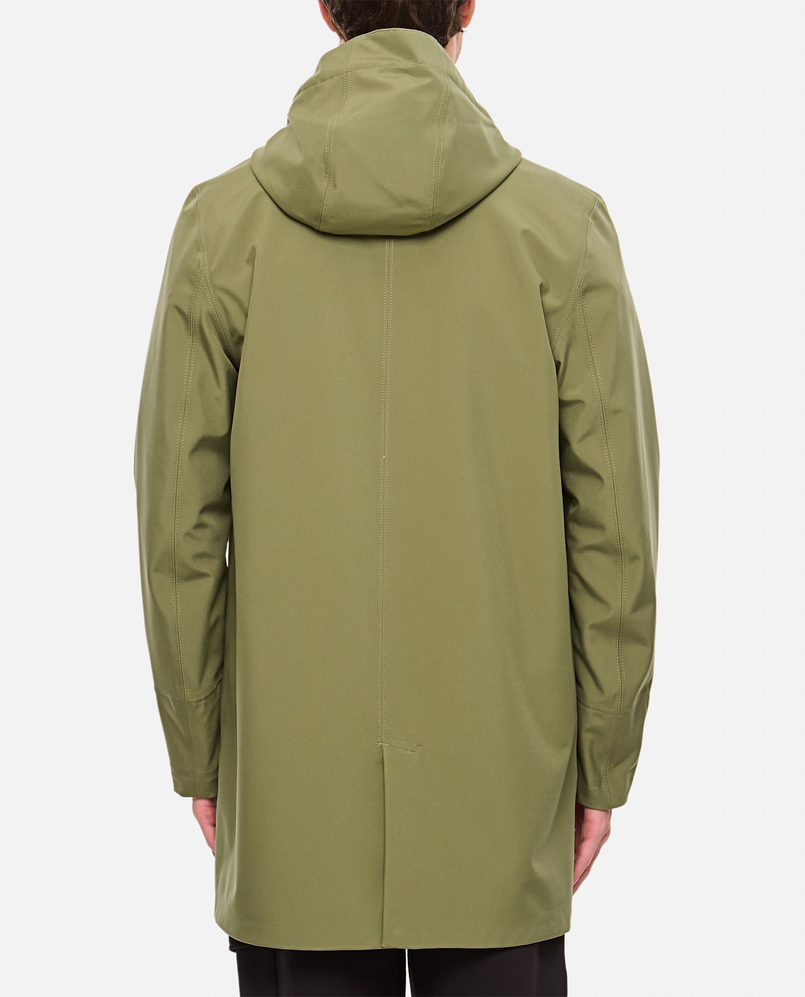 K-way Jacket Tommy Bonded In Green