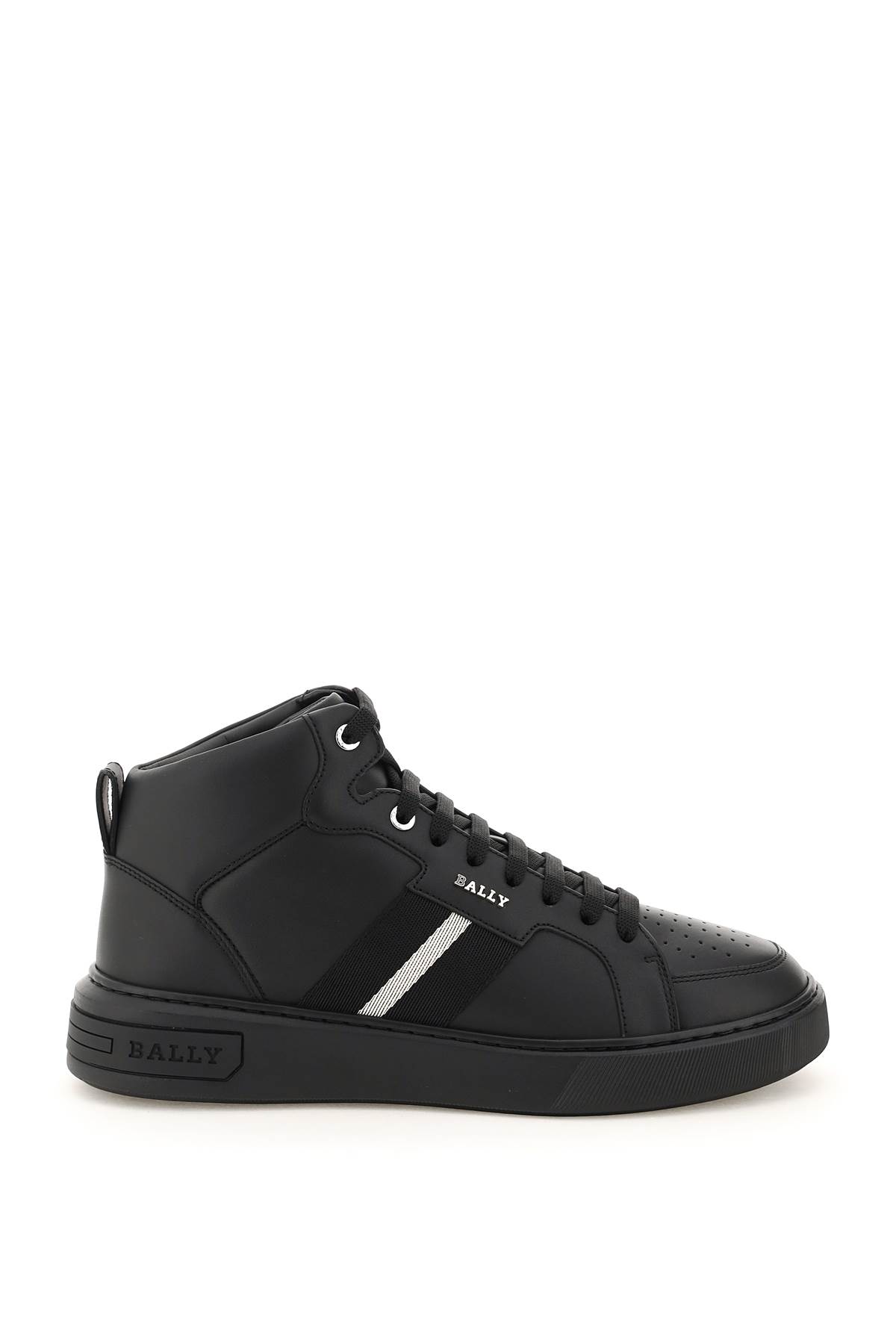 Bally Myles Leather High Sneakers