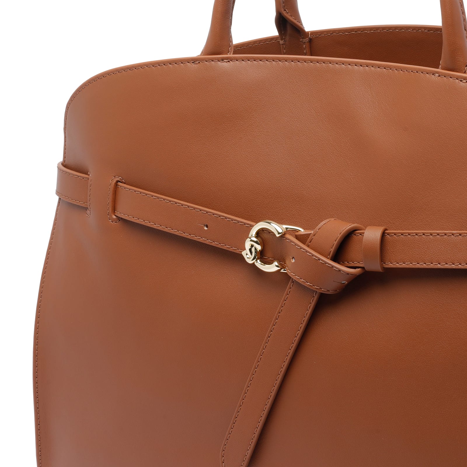Coccinelle Sabine Tote Bag In Brown
