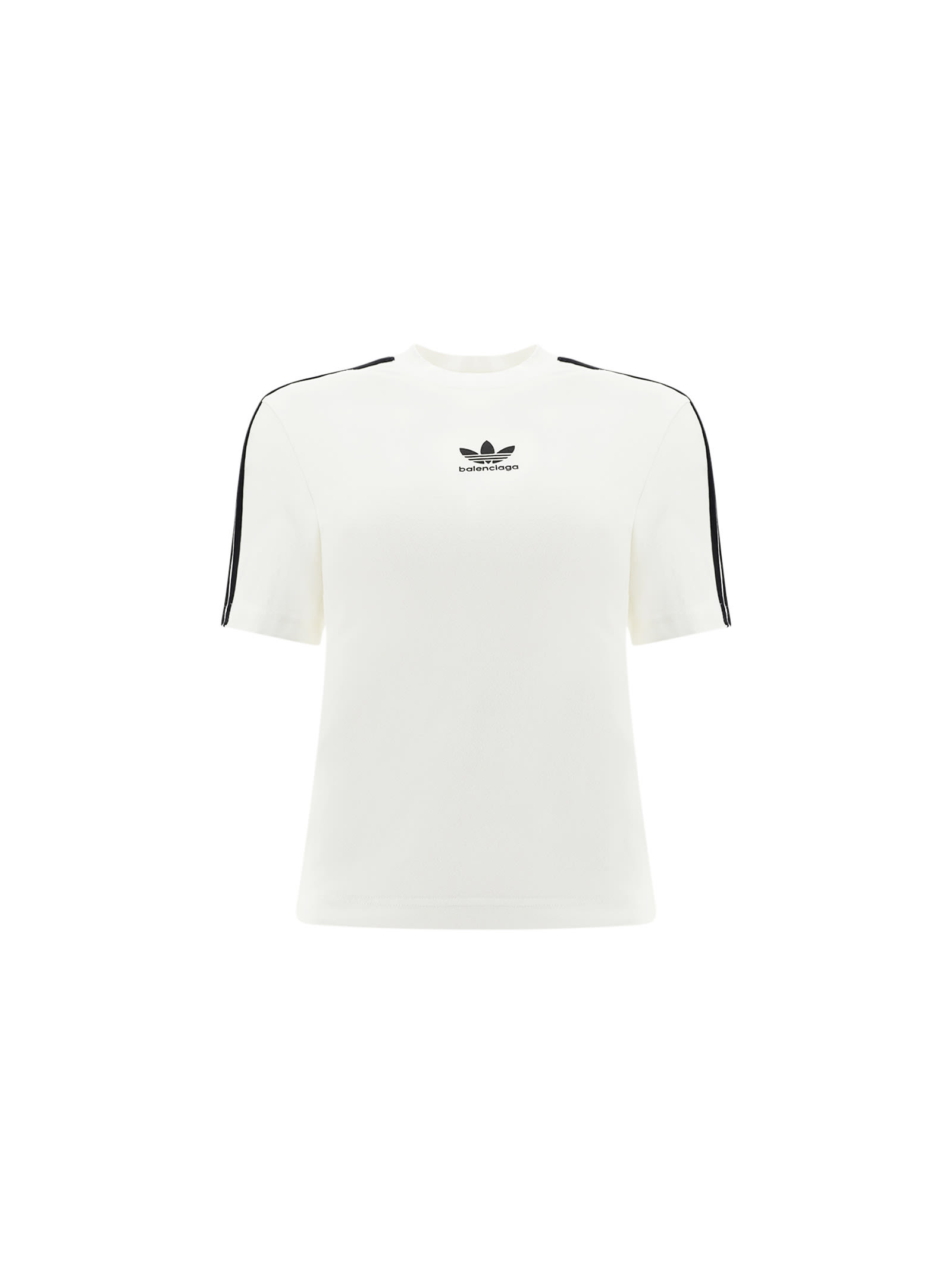 Balenciaga X Adidas T-shirt In White/black/black
