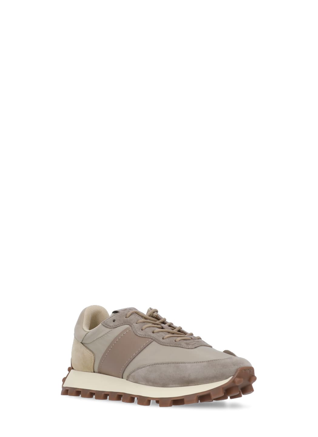Tod's 1t Paneled Low-top Sneakers In Brown