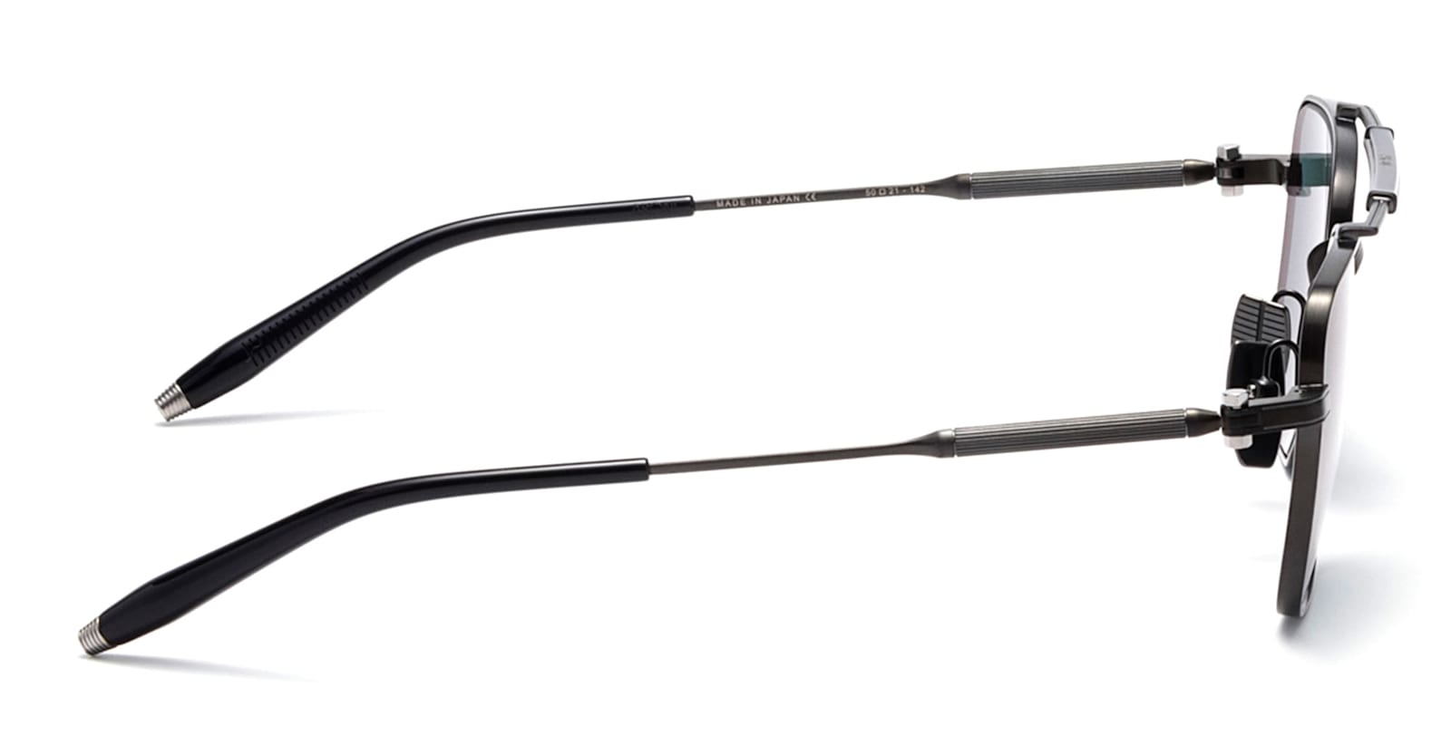 Akoni Europa - Brushed Black / Navy Sunglasses In Black