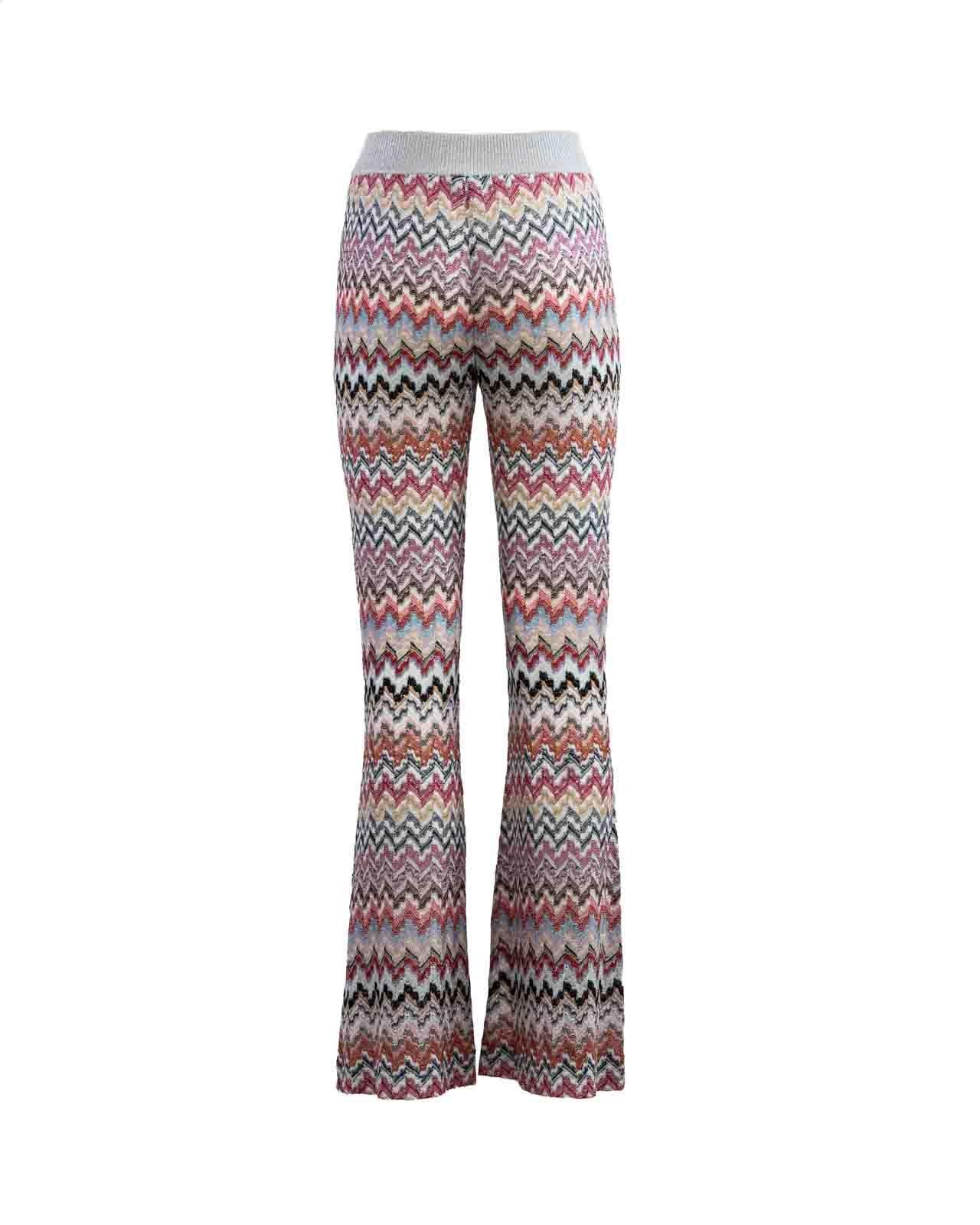 Shop Missoni Zig Zag Knitted Trousers
