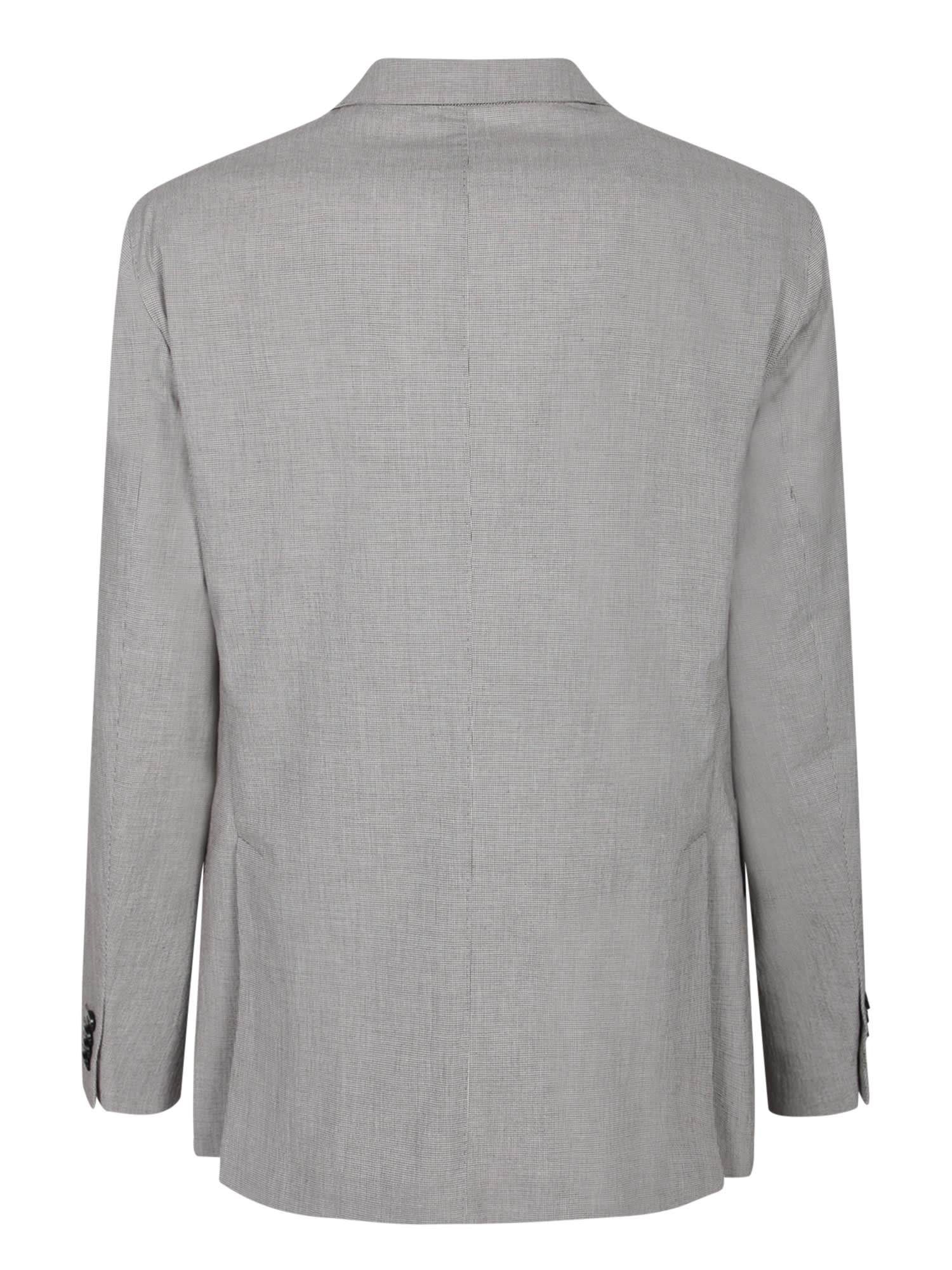 Boglioli White/beige Seersucker Jacket In Beige
