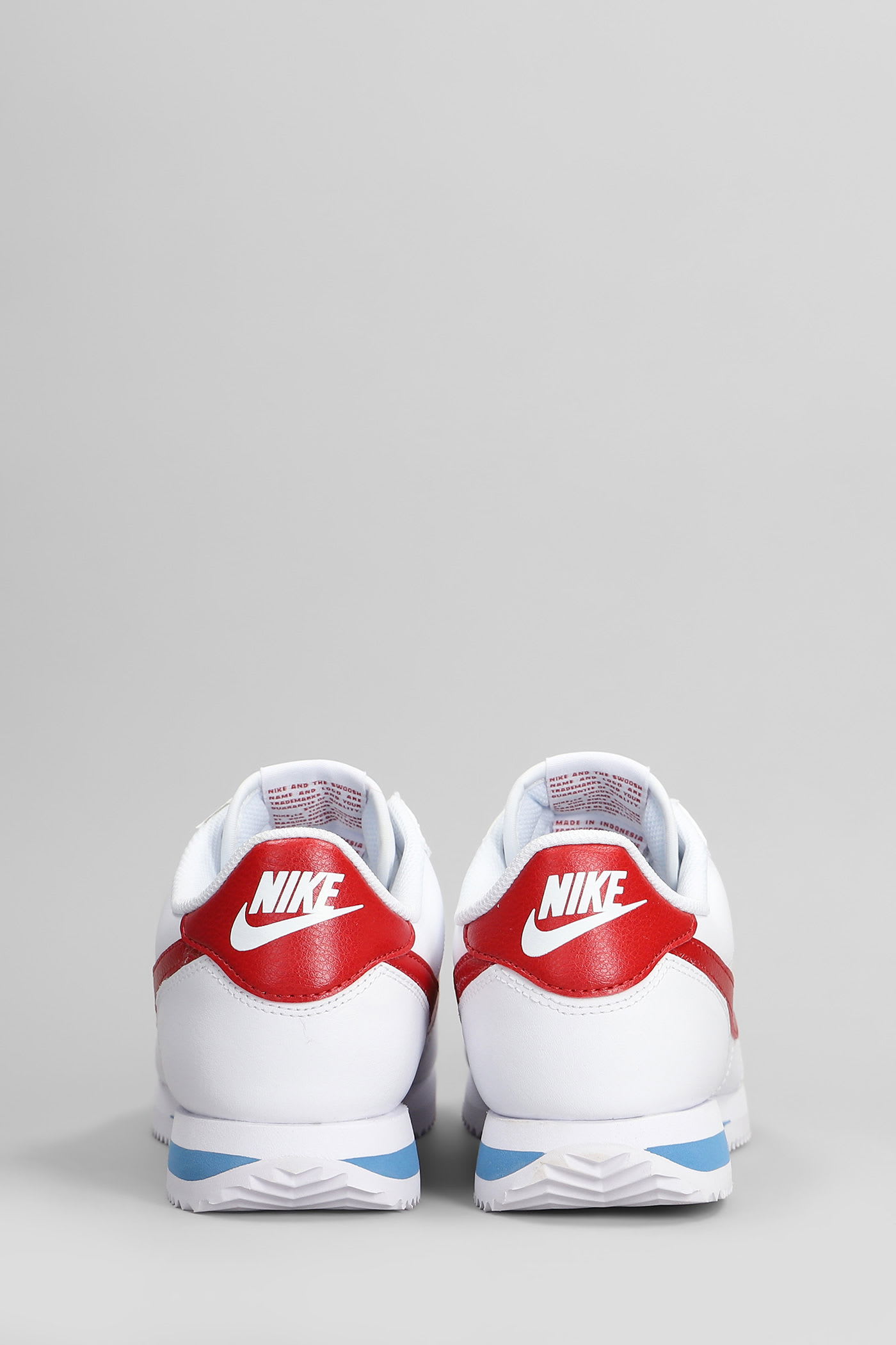 Nike Men's Low Shoe Cortez White/varsity Red/varsity Blue In White