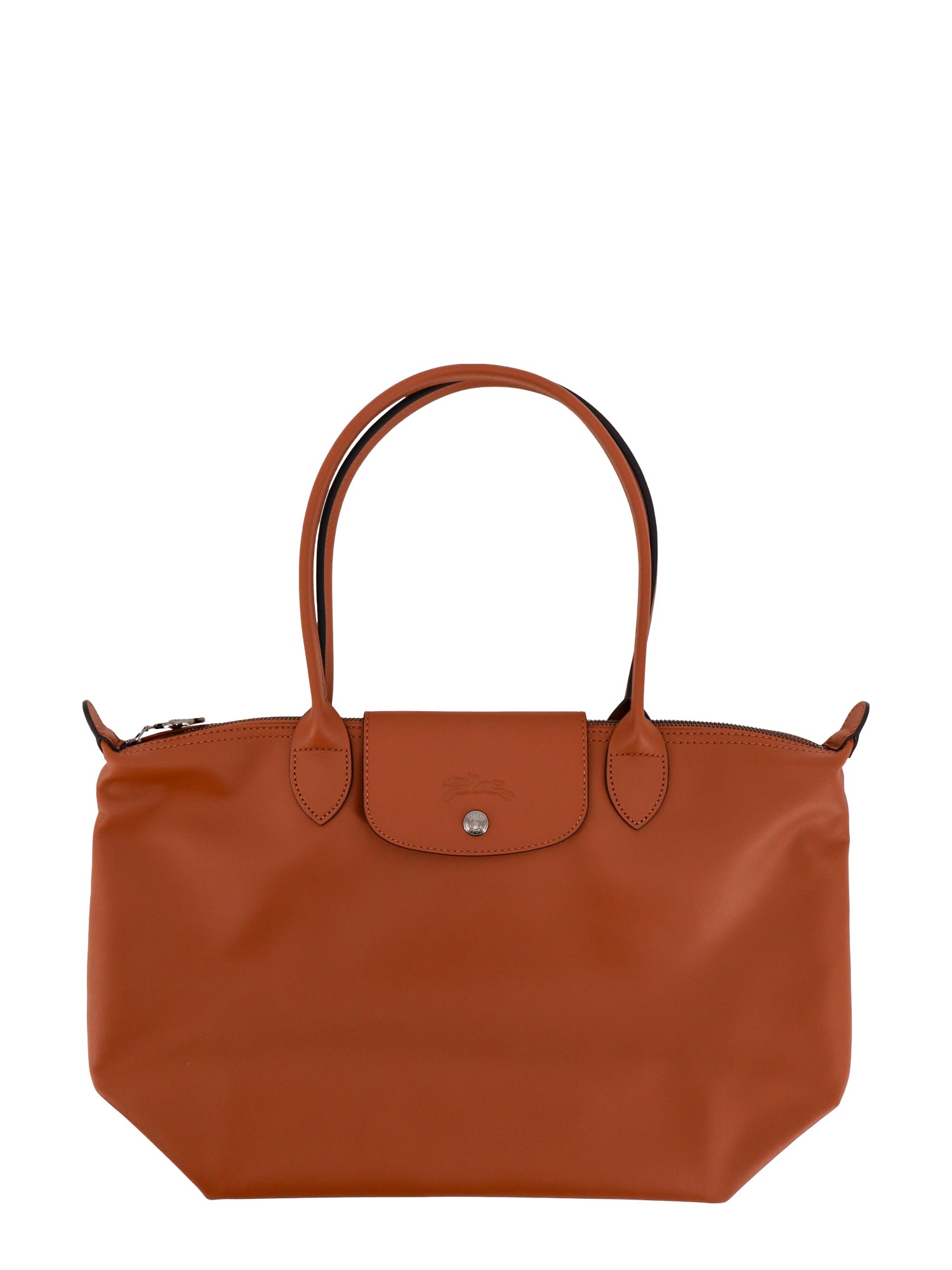 Shop Longchamp Shoulder Bag In Brown