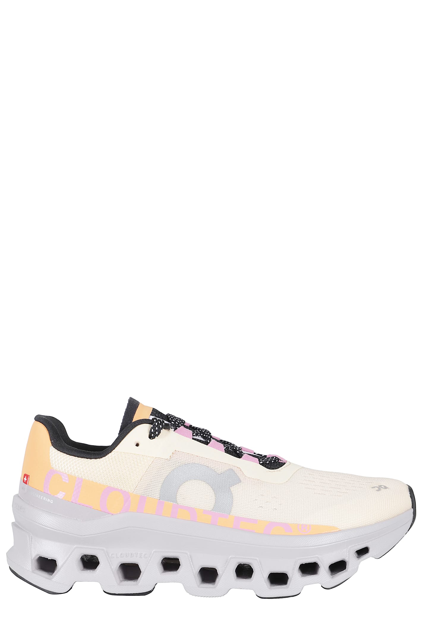 On Womens Blde Fade F Cloudmster Mesh Low-top Trainers