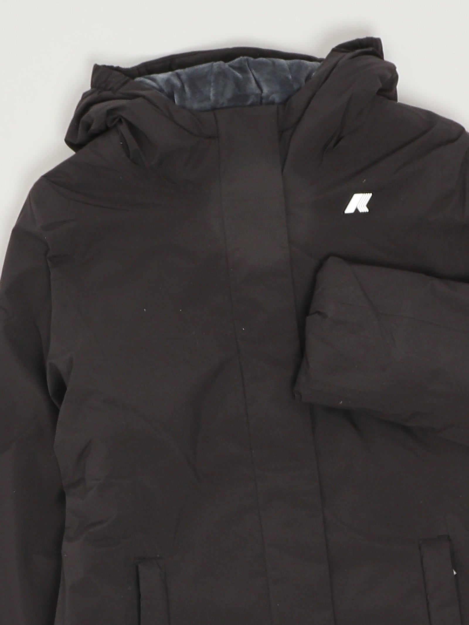 K-way Denise Soft Touch Marmotta Jacket In Green