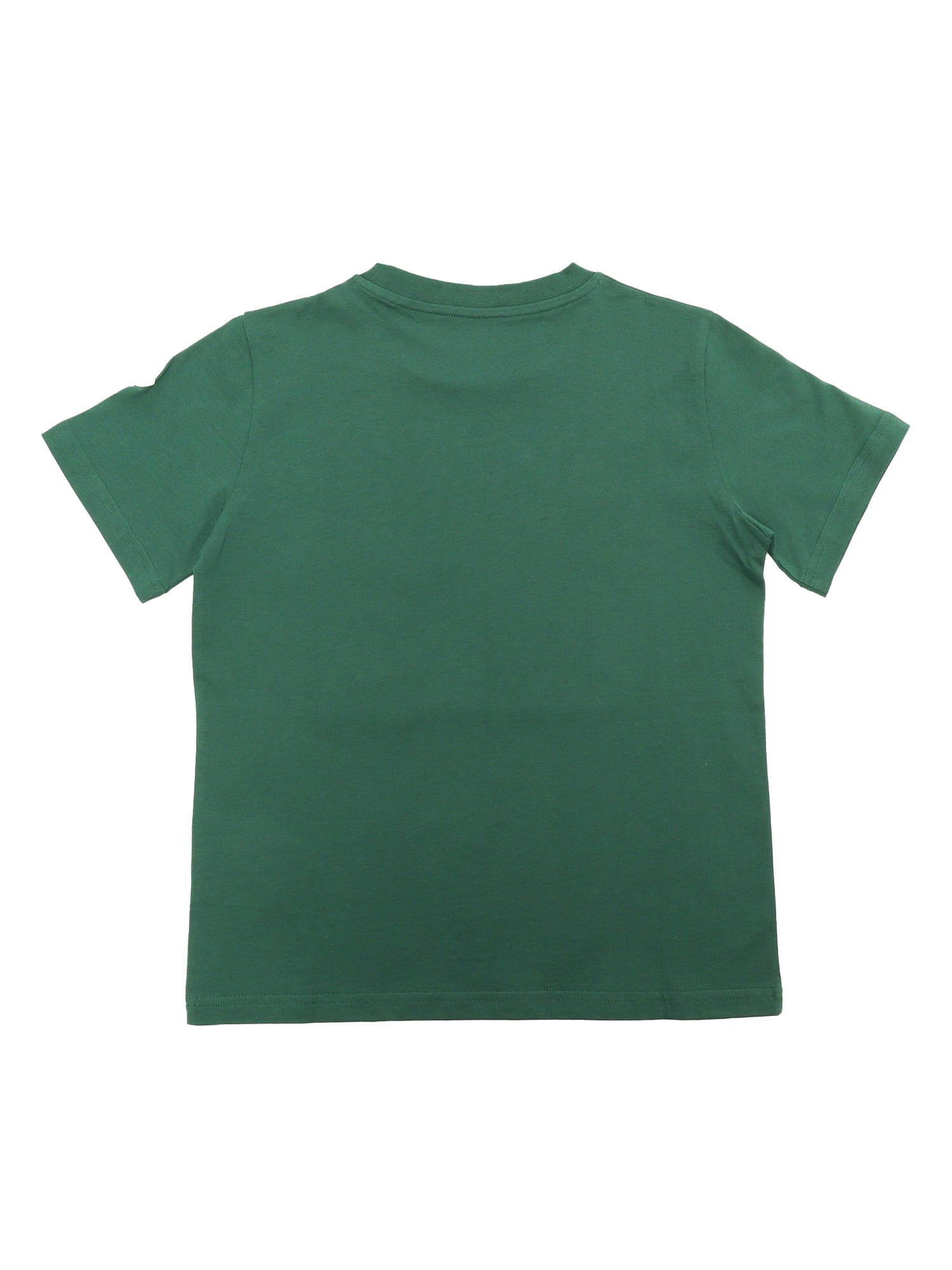 Shop Moncler Printed T-shirt In Green
