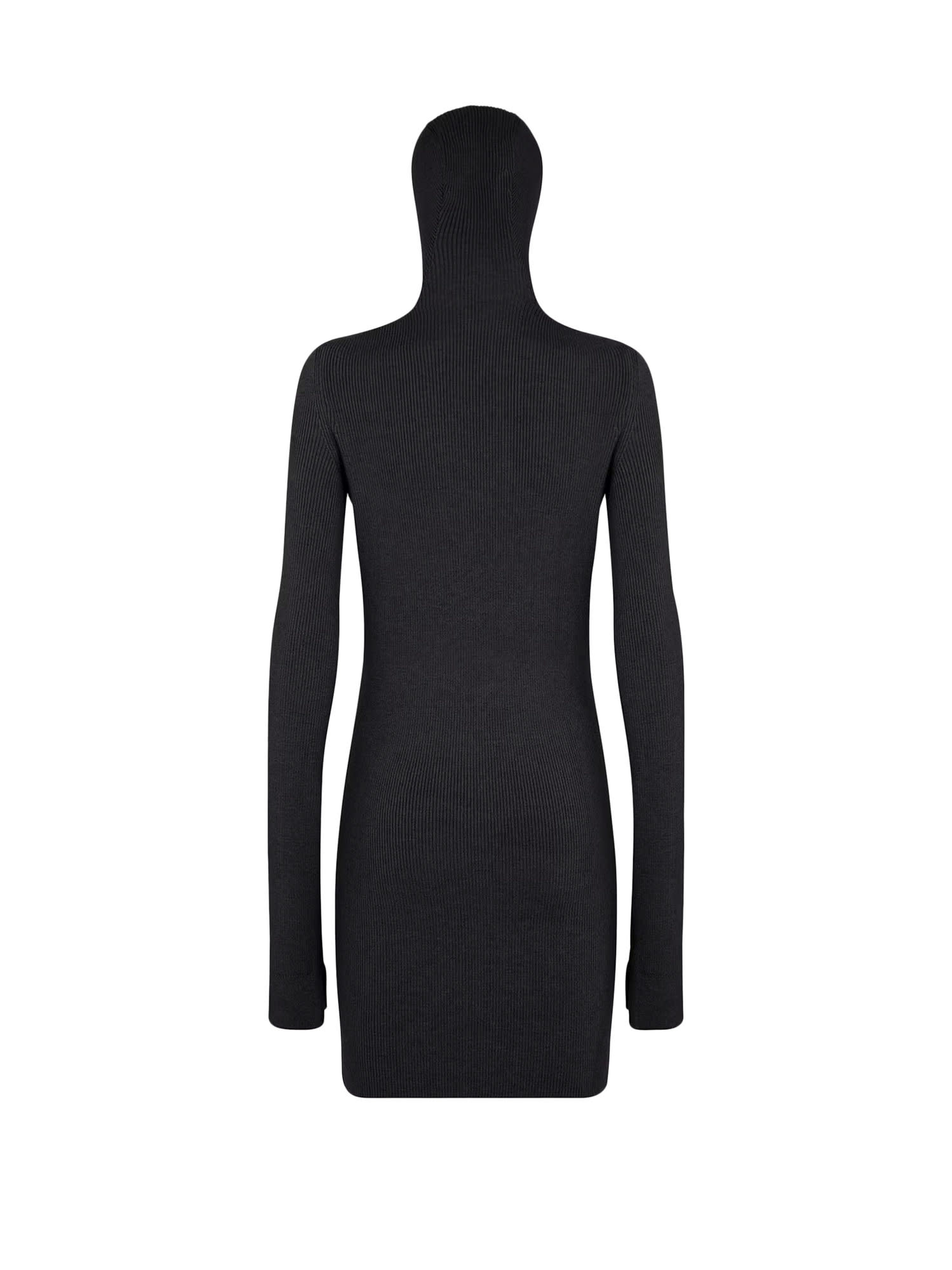 Shop Fendi Dress In Black