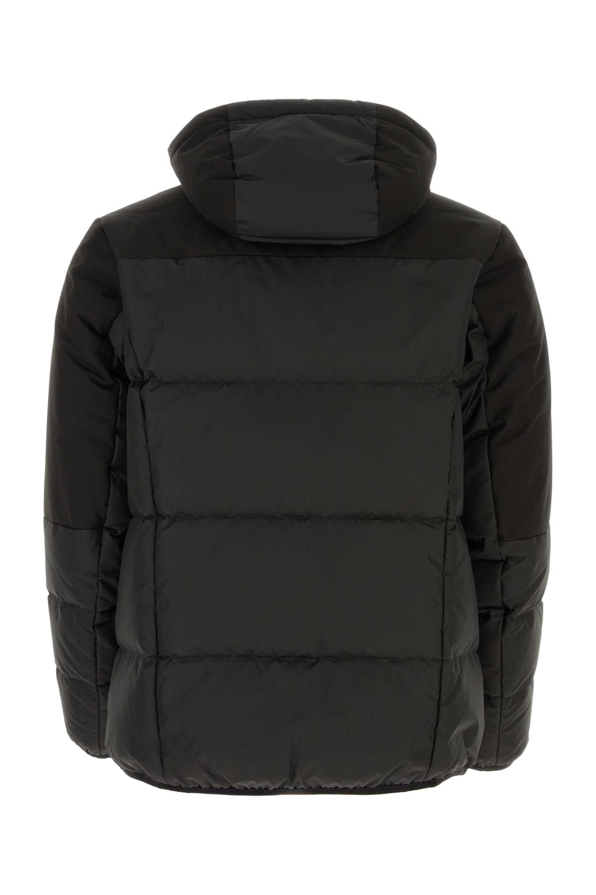 Shop Hugo Boss Black Polyester Down Jacket