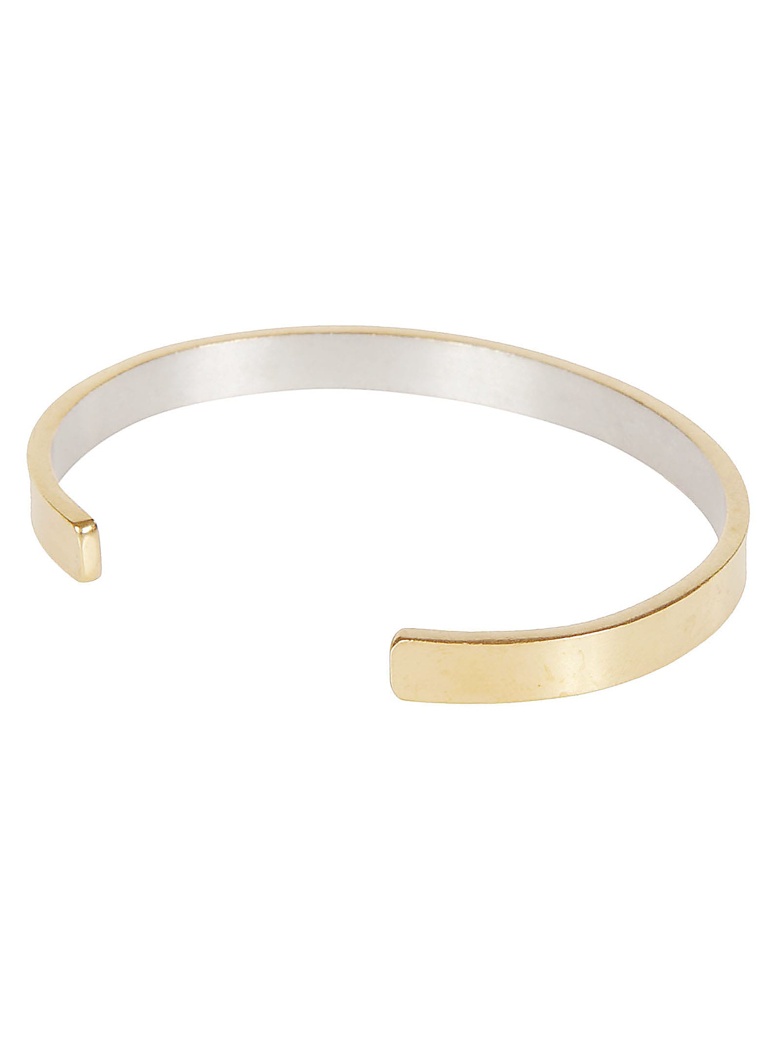 MAISON MARGIELA LOGO RIGID BRACELET 