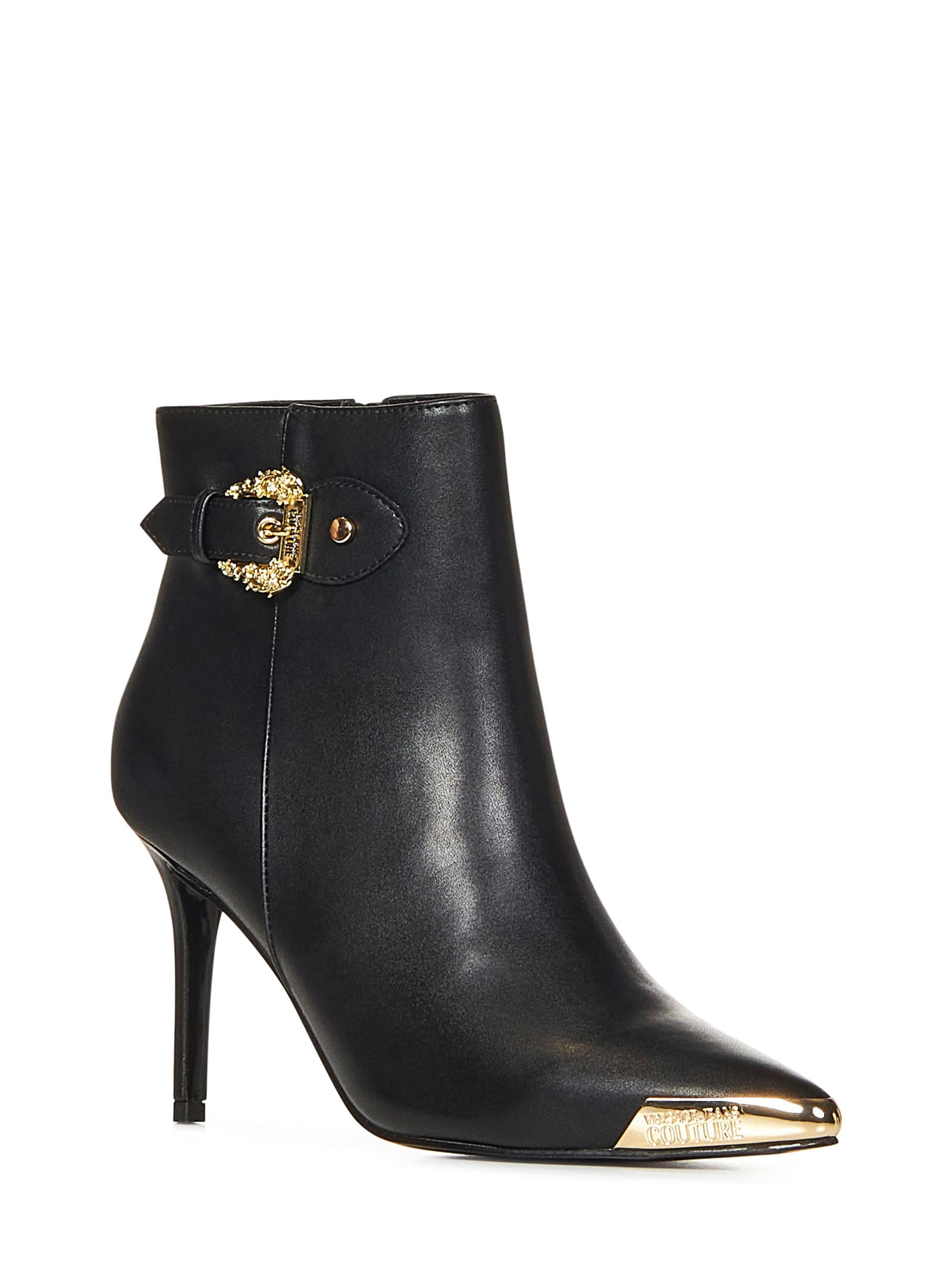 Shop Versace Jeans Couture Scarlett Boots In Black