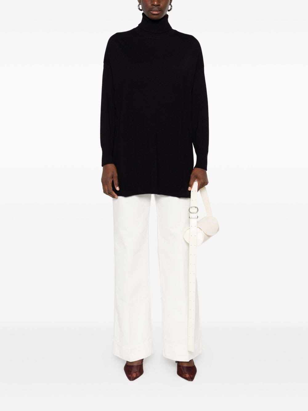 Victoria Beckham Straight-leg Jeans In Organic Cotton In Neutral