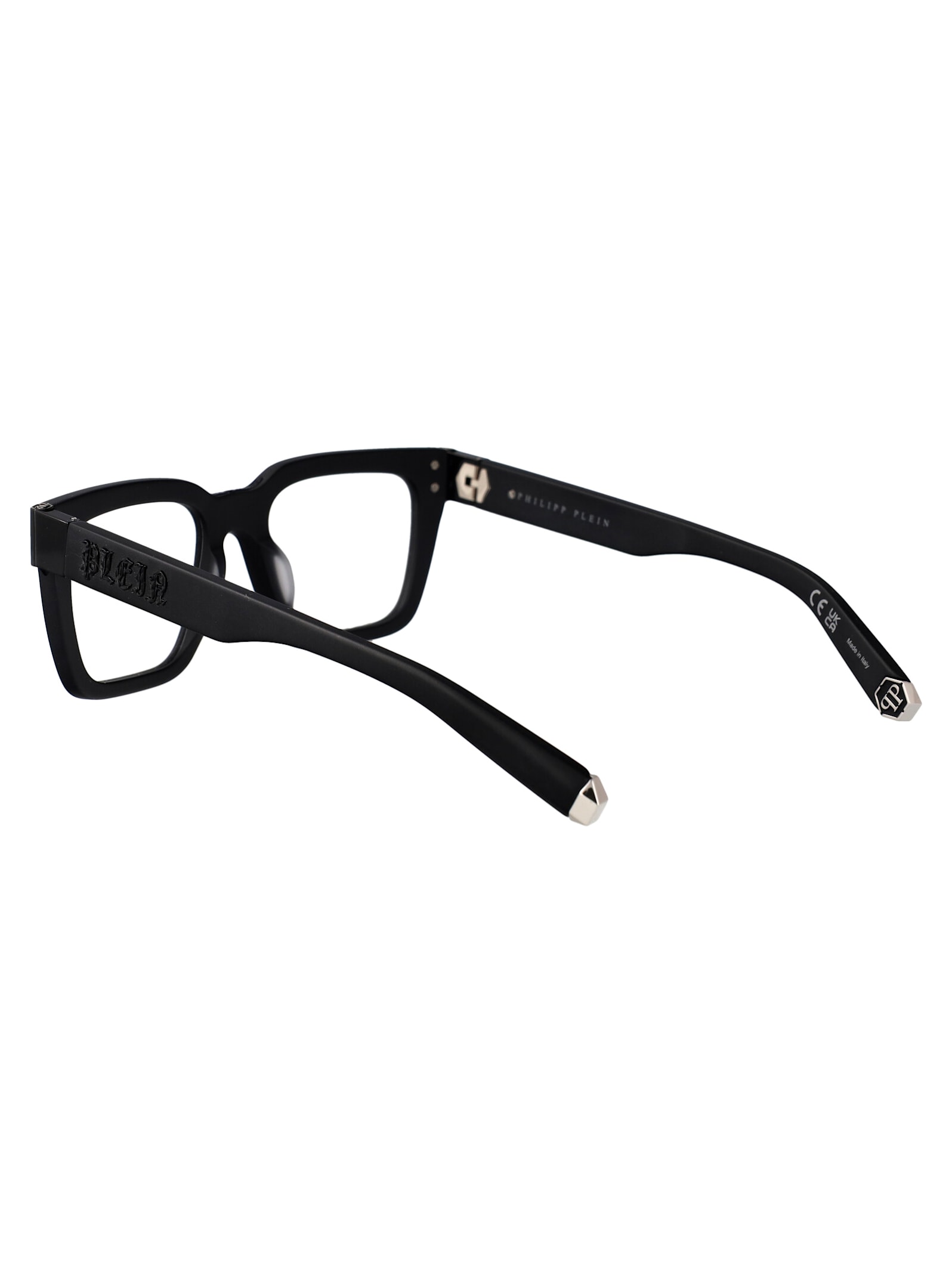 Philipp Plein Vpp113m Glasses In 0531 Nero Semilucido Totale
