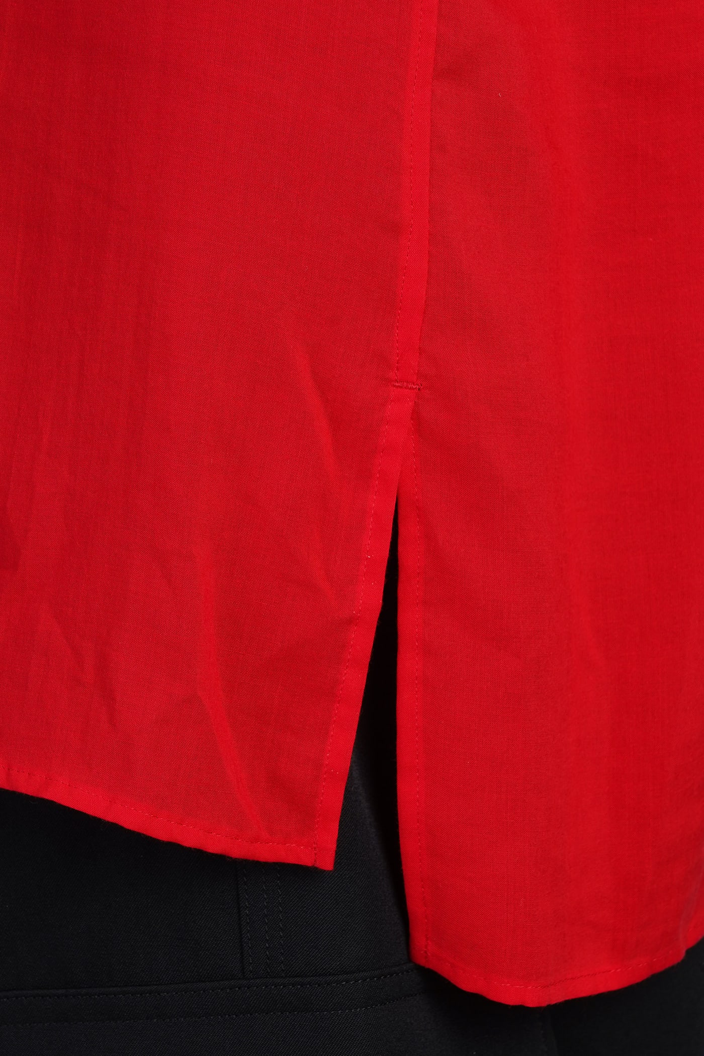 Shop Yohji Yamamoto Shirt In Red Cellulose