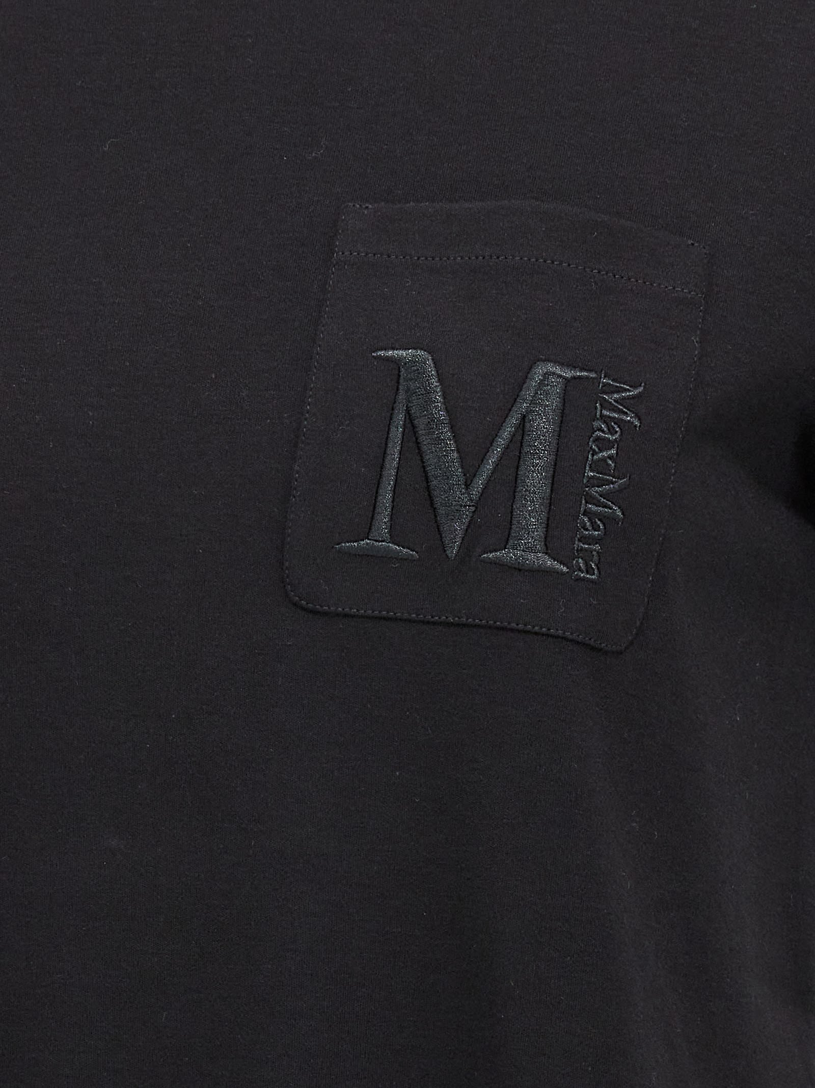 Shop 's Max Mara Madera T-shirt In Black