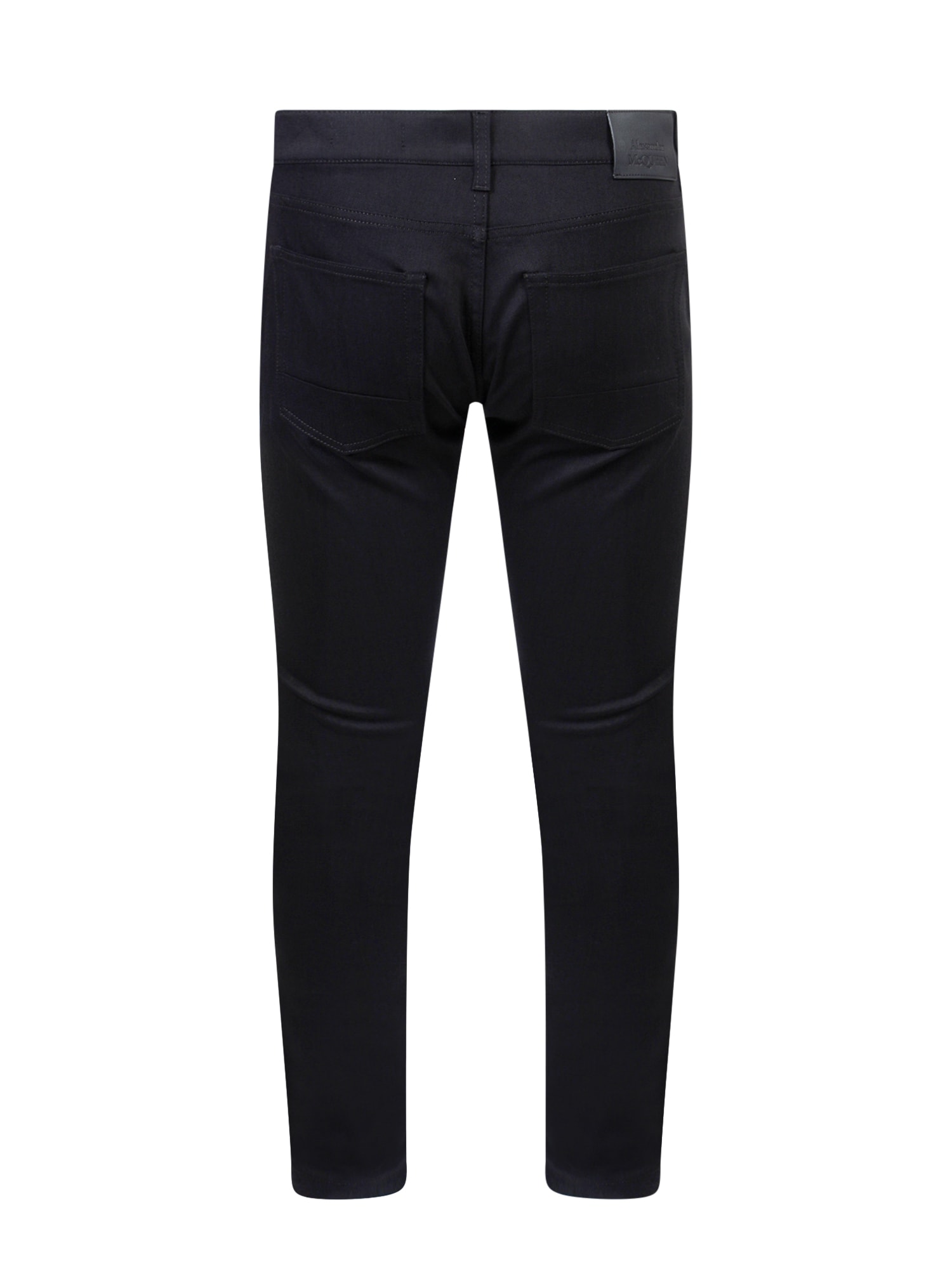 Shop Alexander Mcqueen Trouser In Black