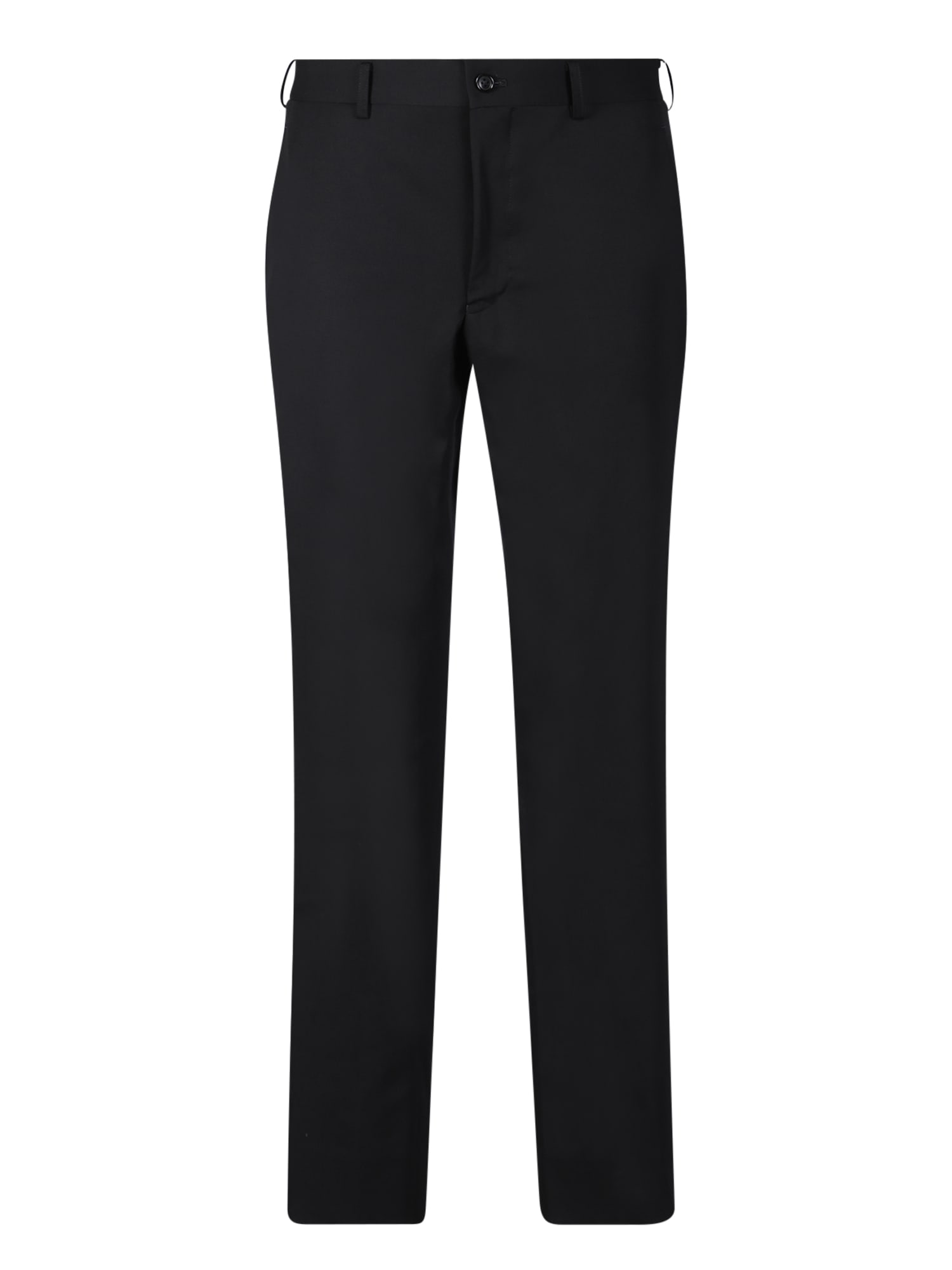 Zip Black Trousers