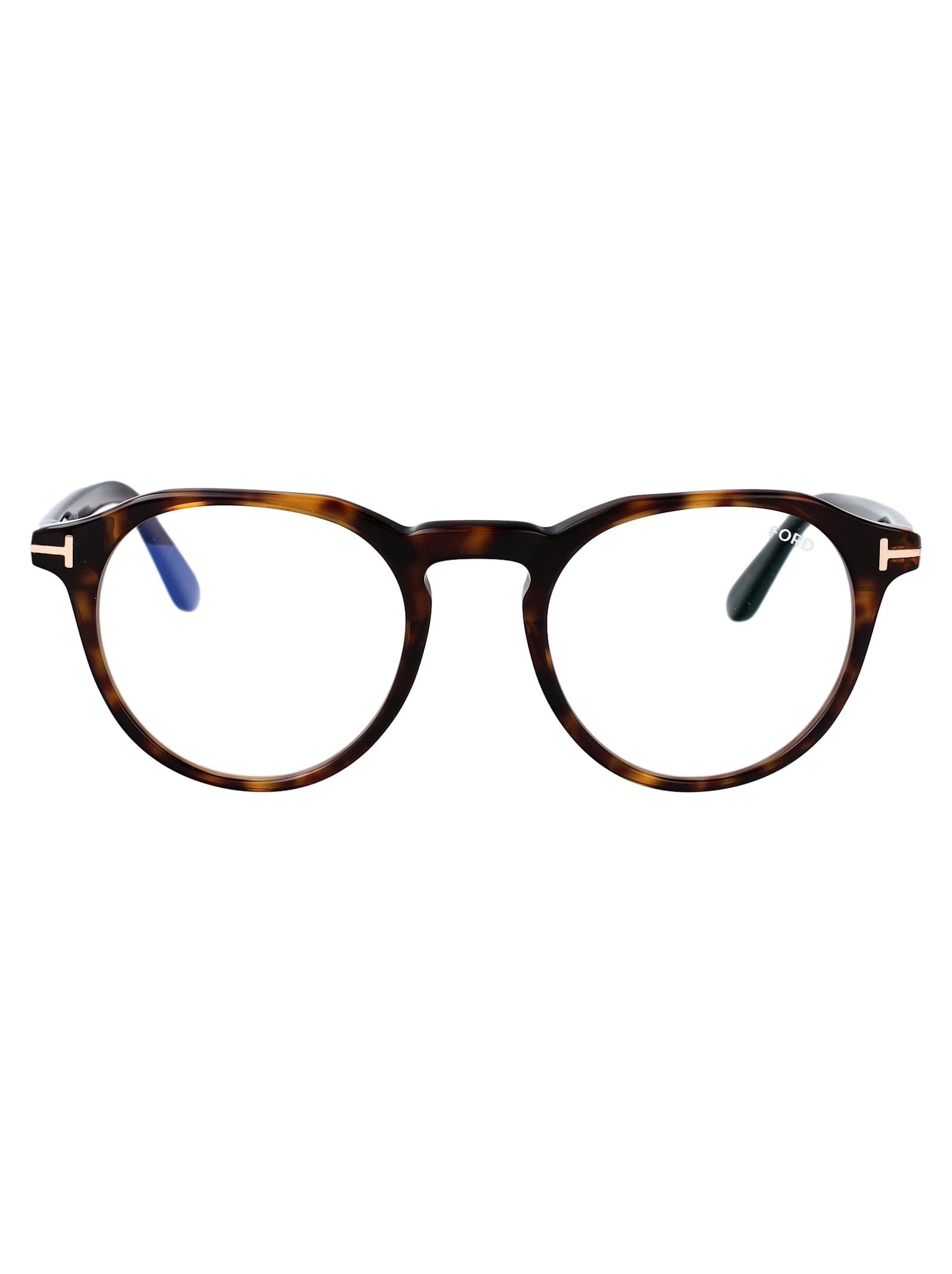 Tom Ford Ft5833-b Glasses In 052 Avana Scura
