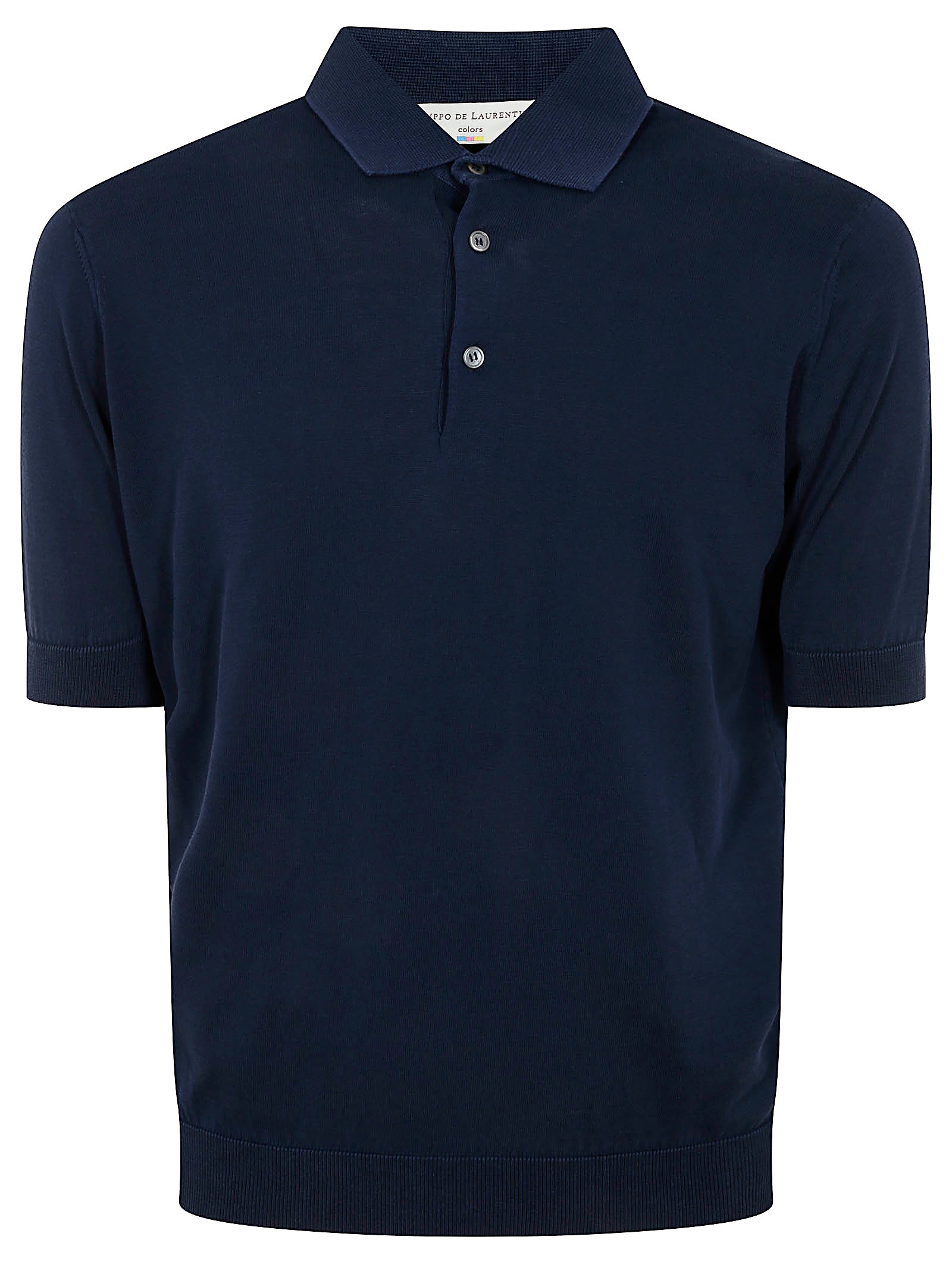 Filippo De Laurentiis Polo Ss In Blue